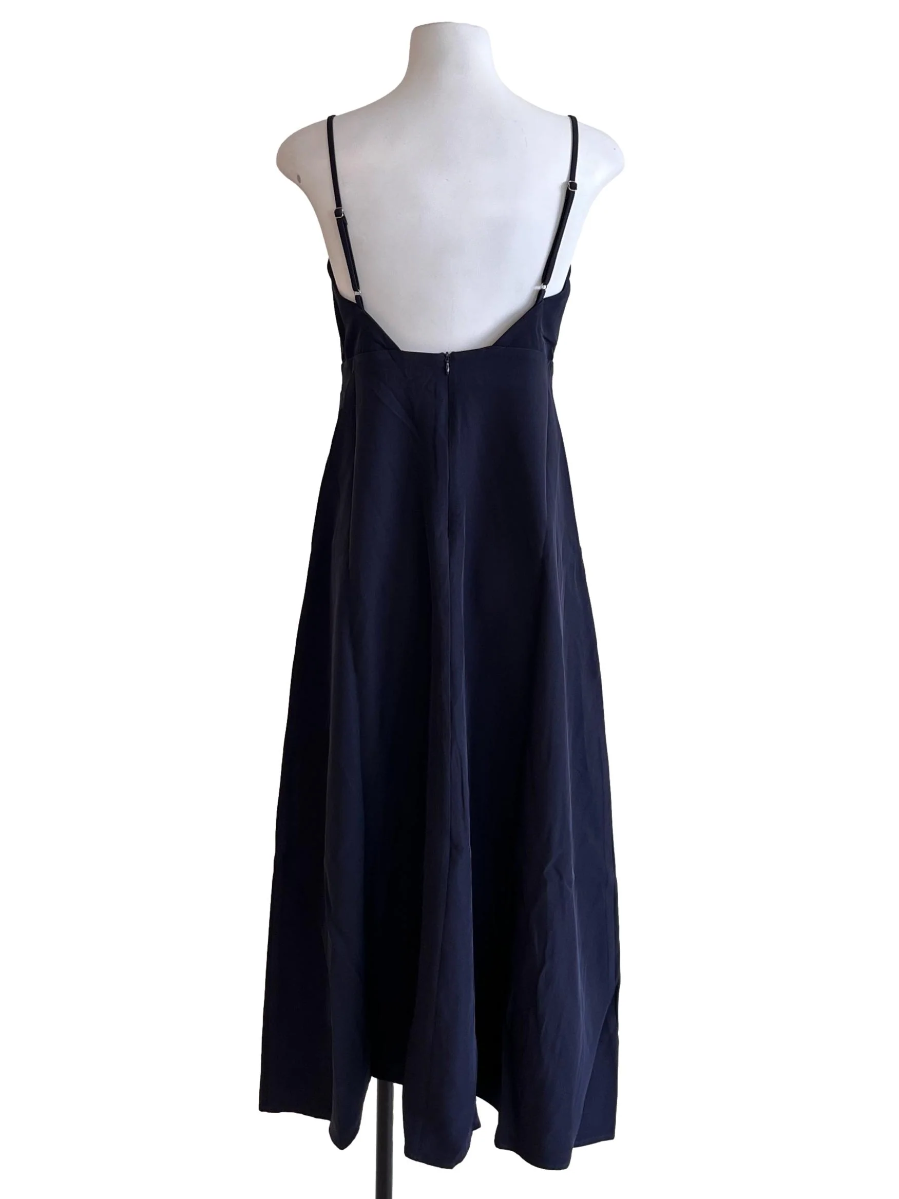 Navy Blue Midi Sun Dress - Image 2
