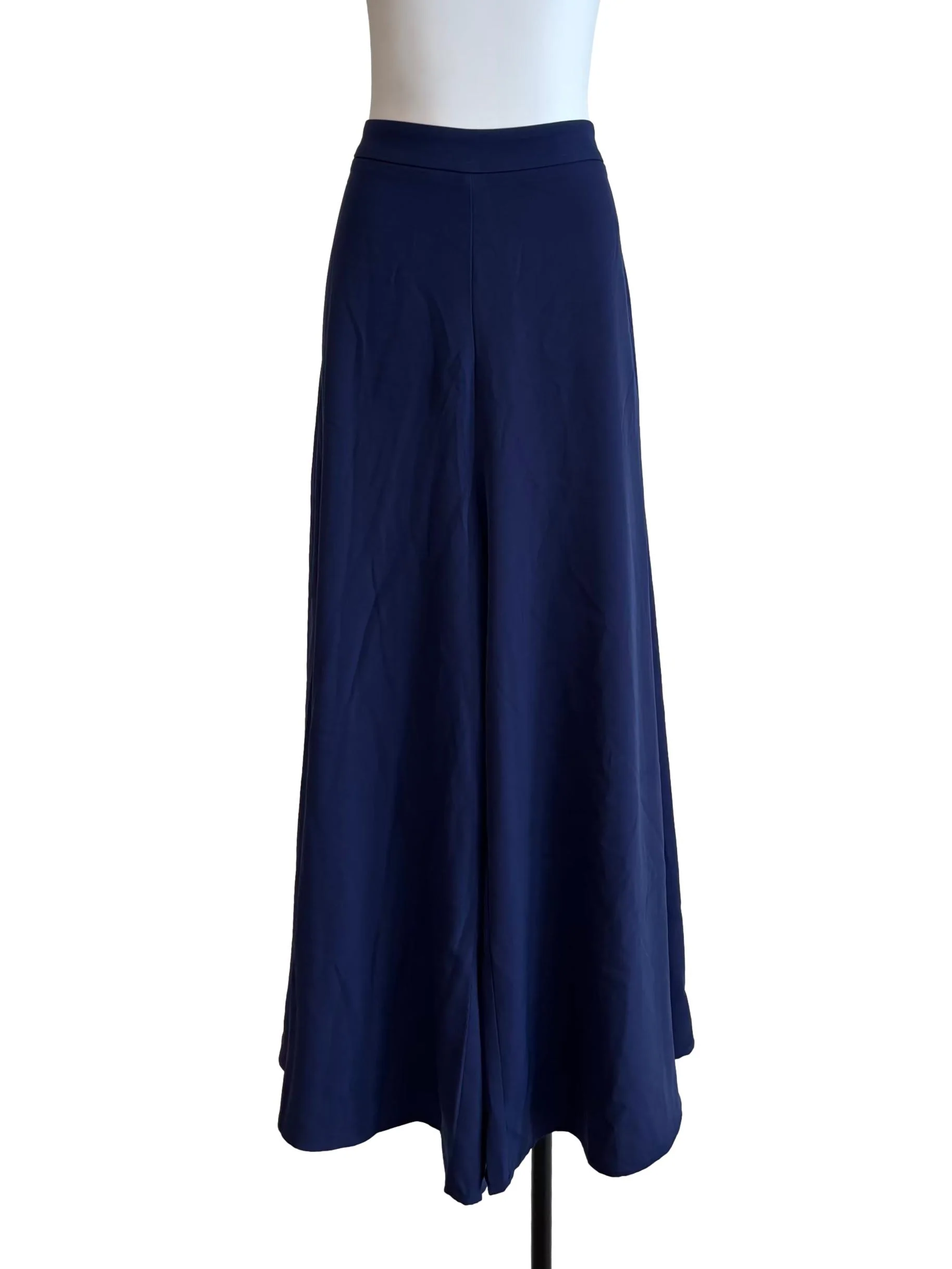 Navy Blue Plain Palazzo
