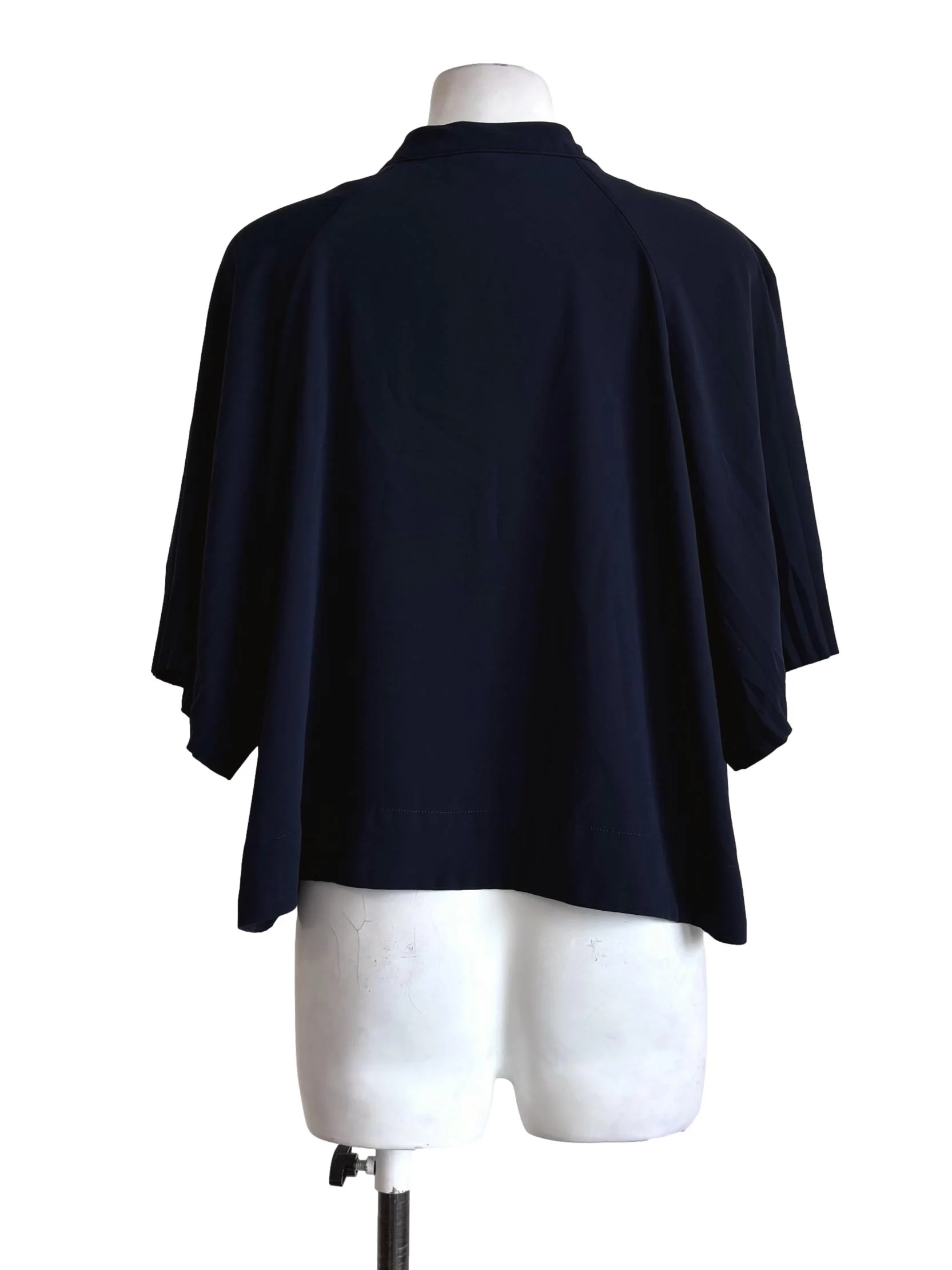 Navy Blue Quarter Blouse - Image 2