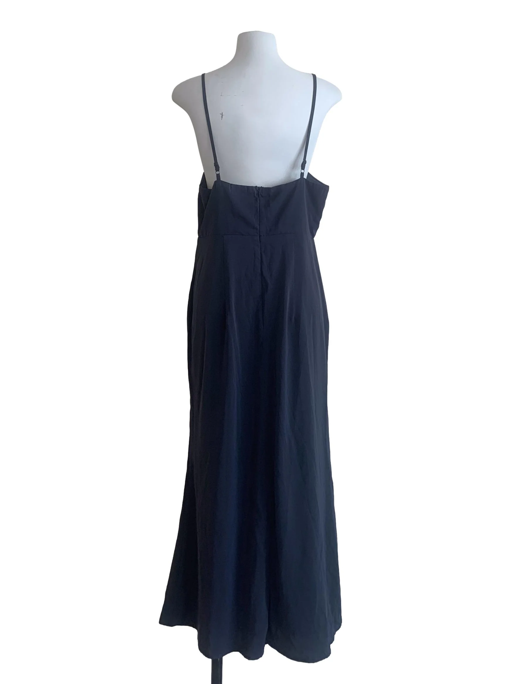 Navy Blue Spaghetti Strap Dress - Image 2