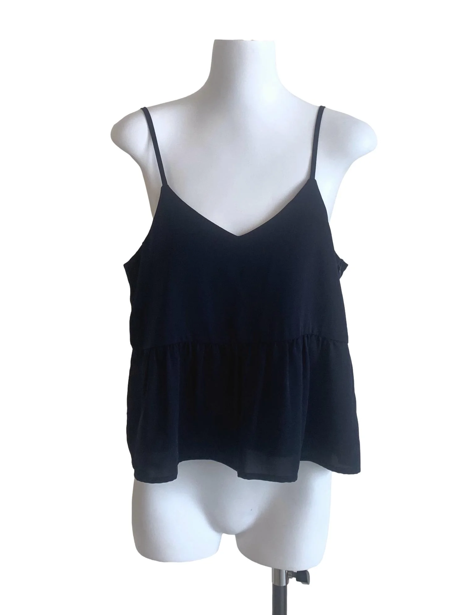 Navy Blue Spaghetti Strap Top TTR