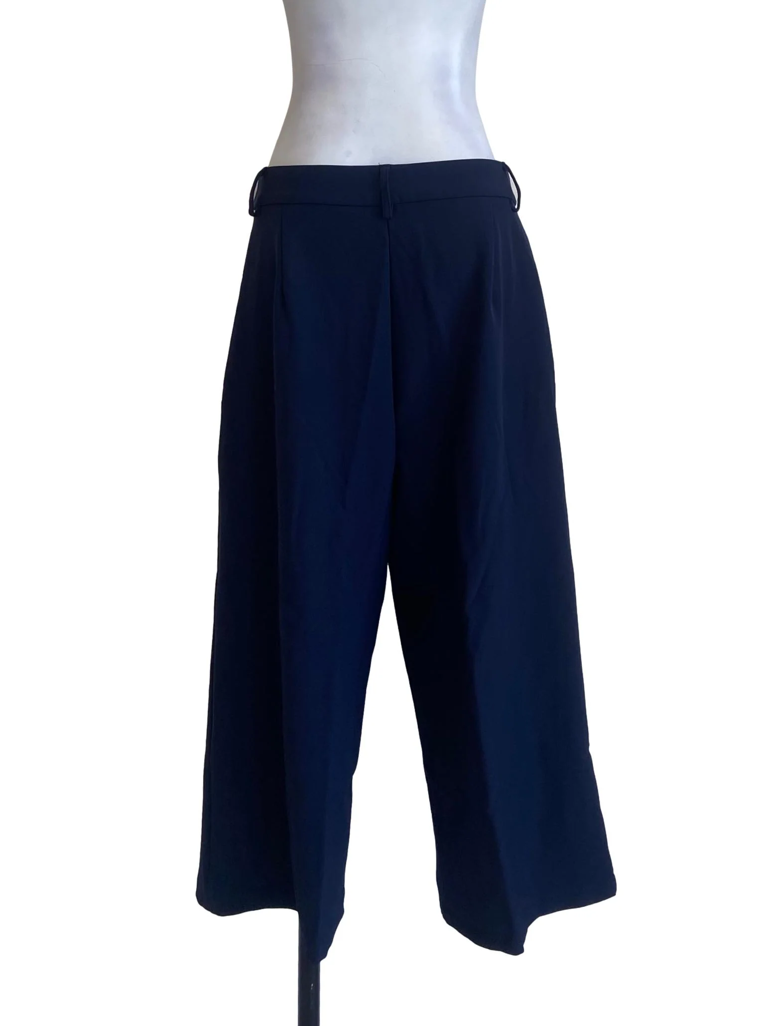 Navy Blue Twill Formal Pants - Image 2
