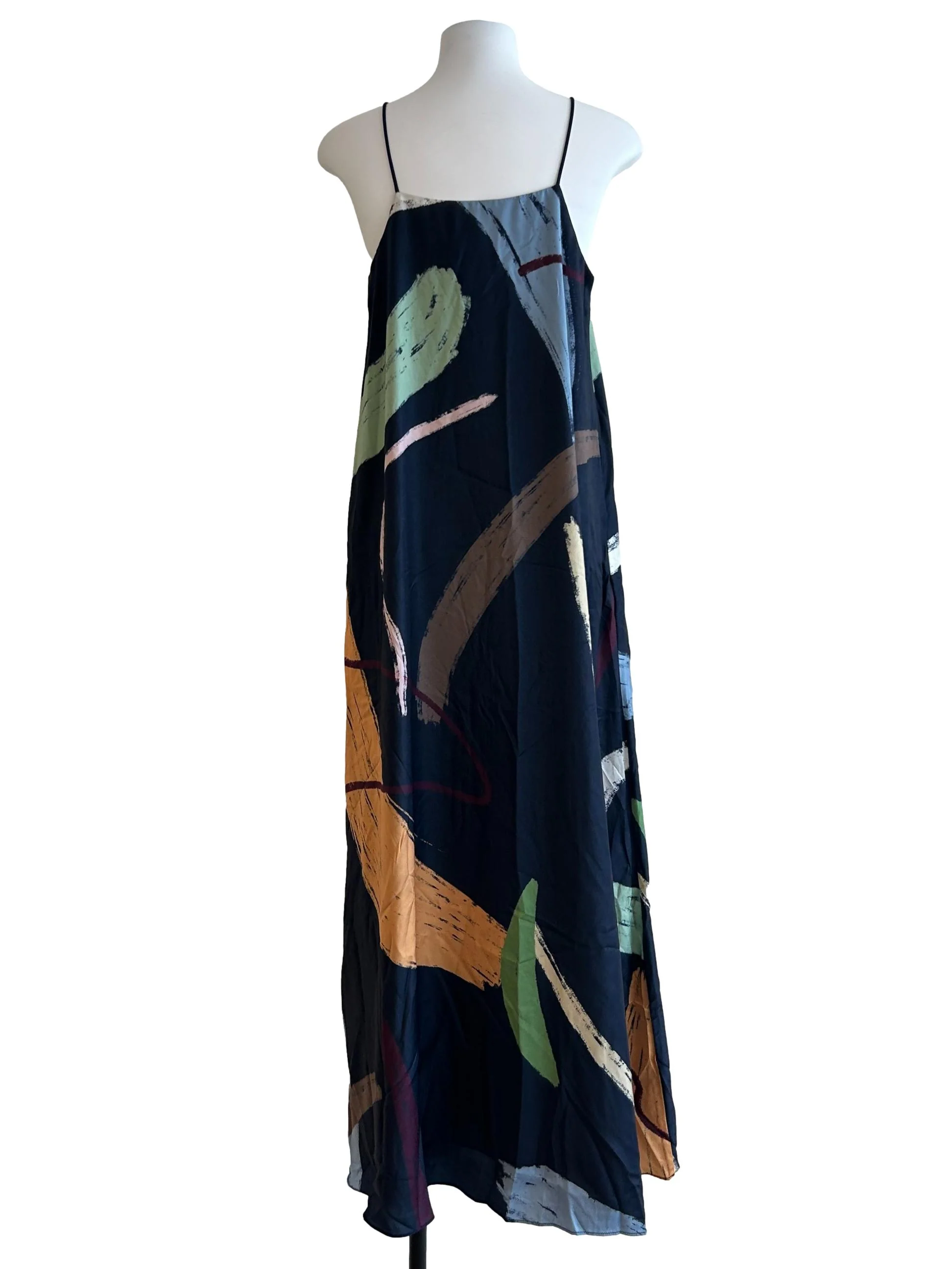 Navy Courtyard Tent Dress OSN - Image 2