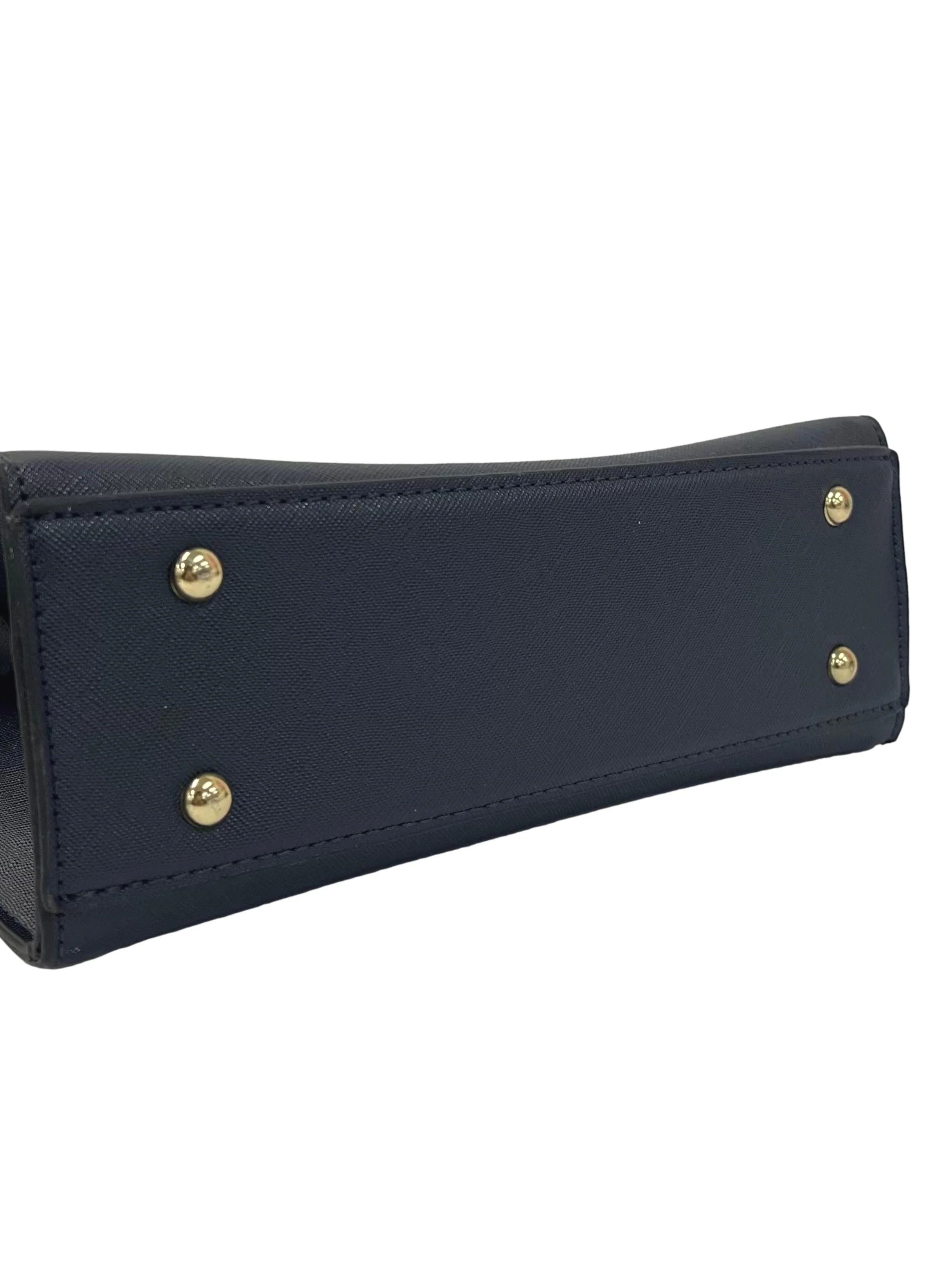 Navy Emma Dual Zip Sling Bag - Image 3