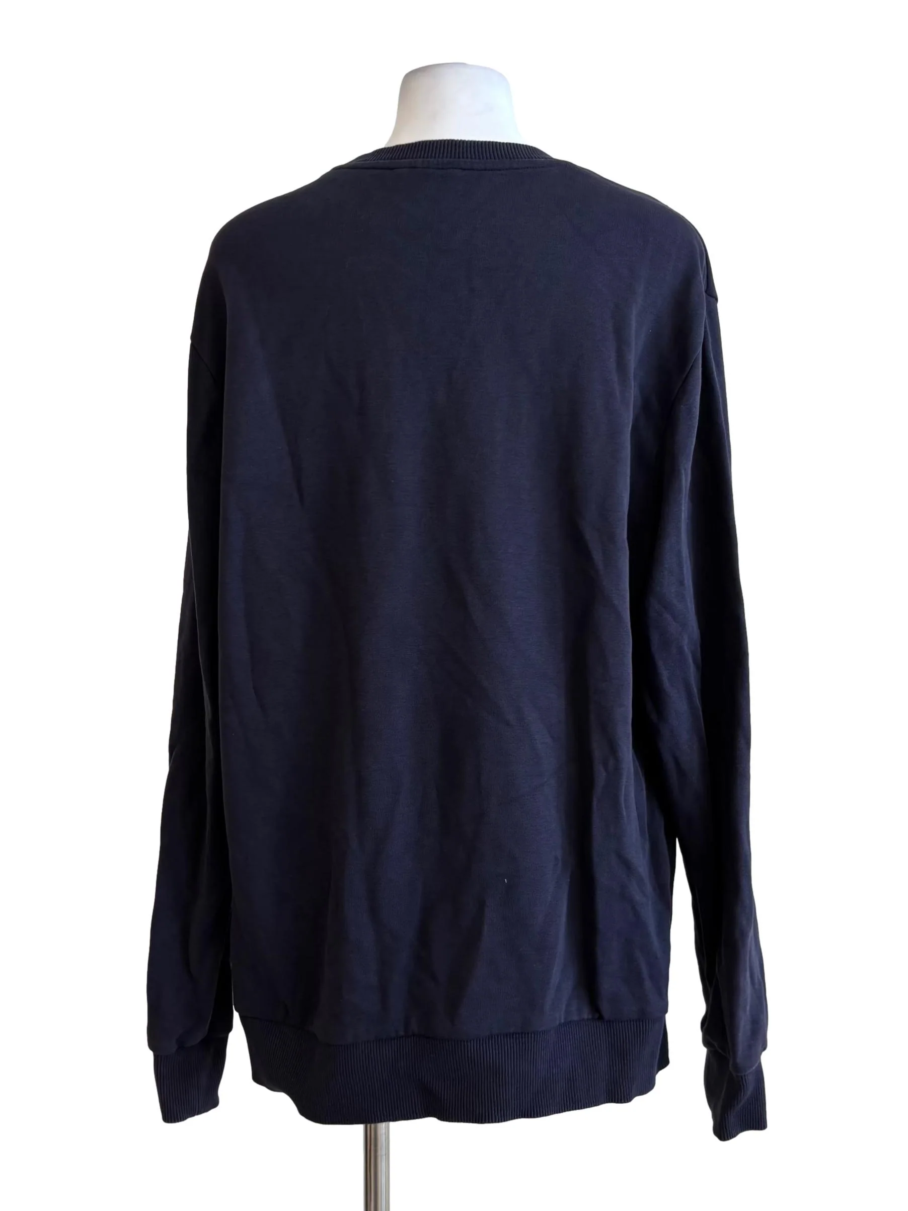 Navy Logo Sweatshirt - Image 2