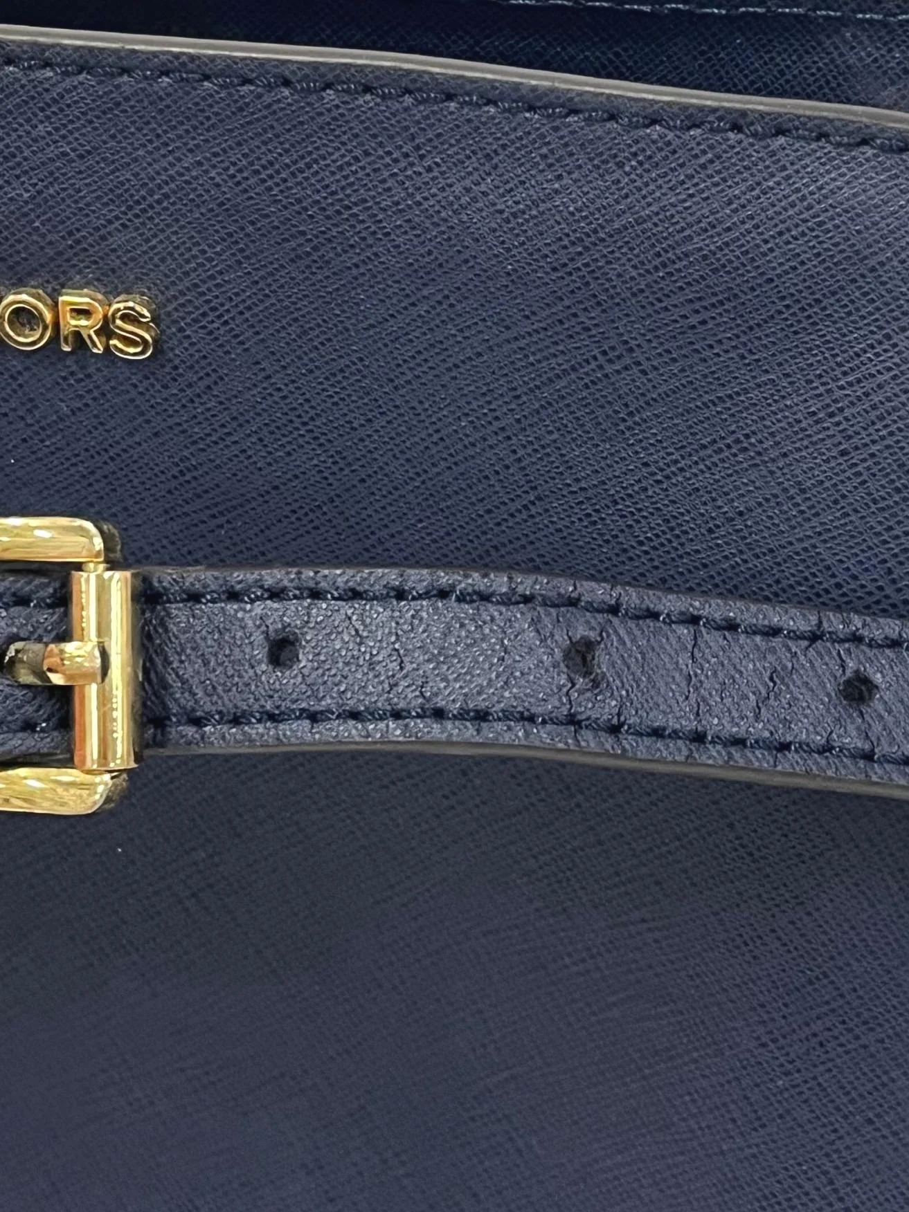 Navy Selma Pochette Crossbody Bag - Image 2
