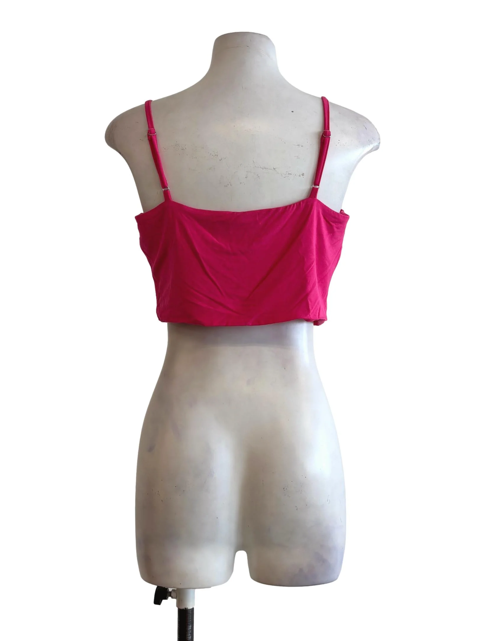 Neon Pink Camisole Top - Image 2