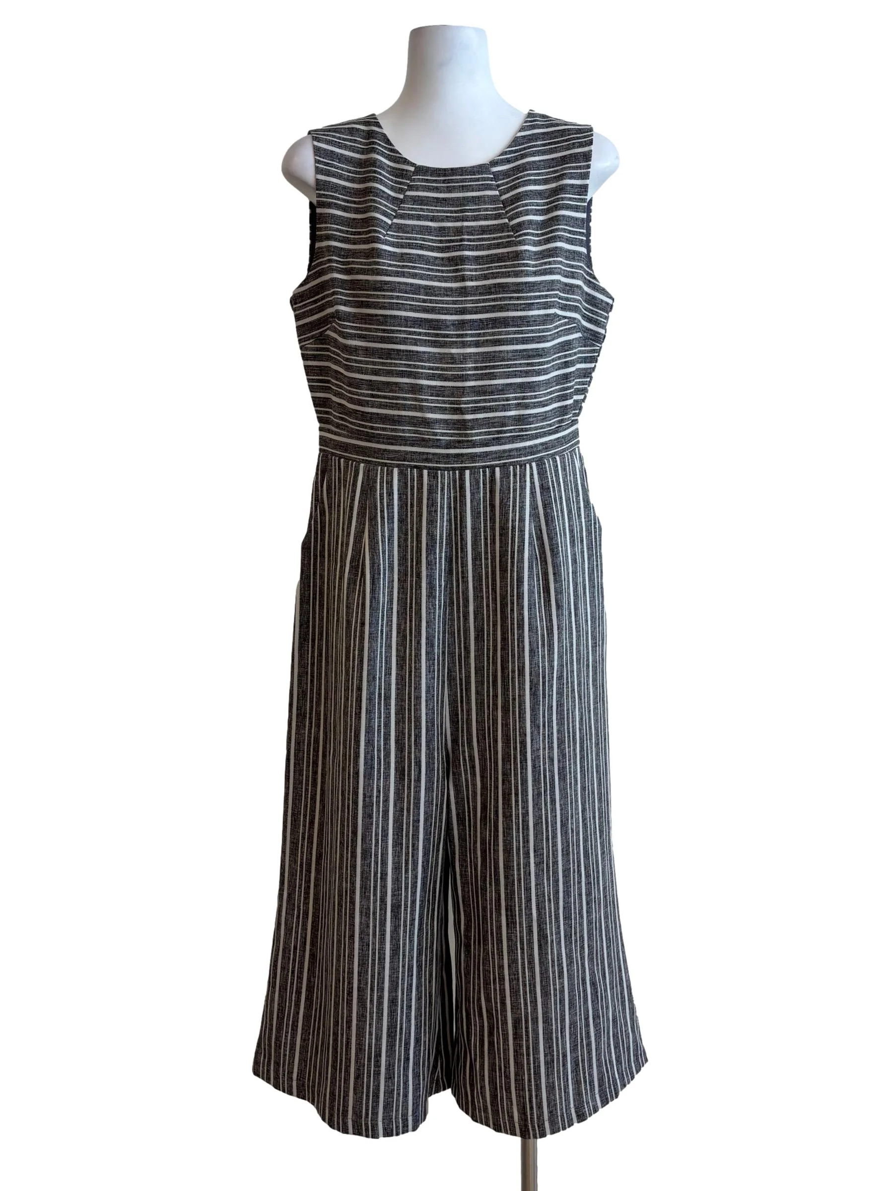 Nevada Grey Sleeveless Jumpsuit