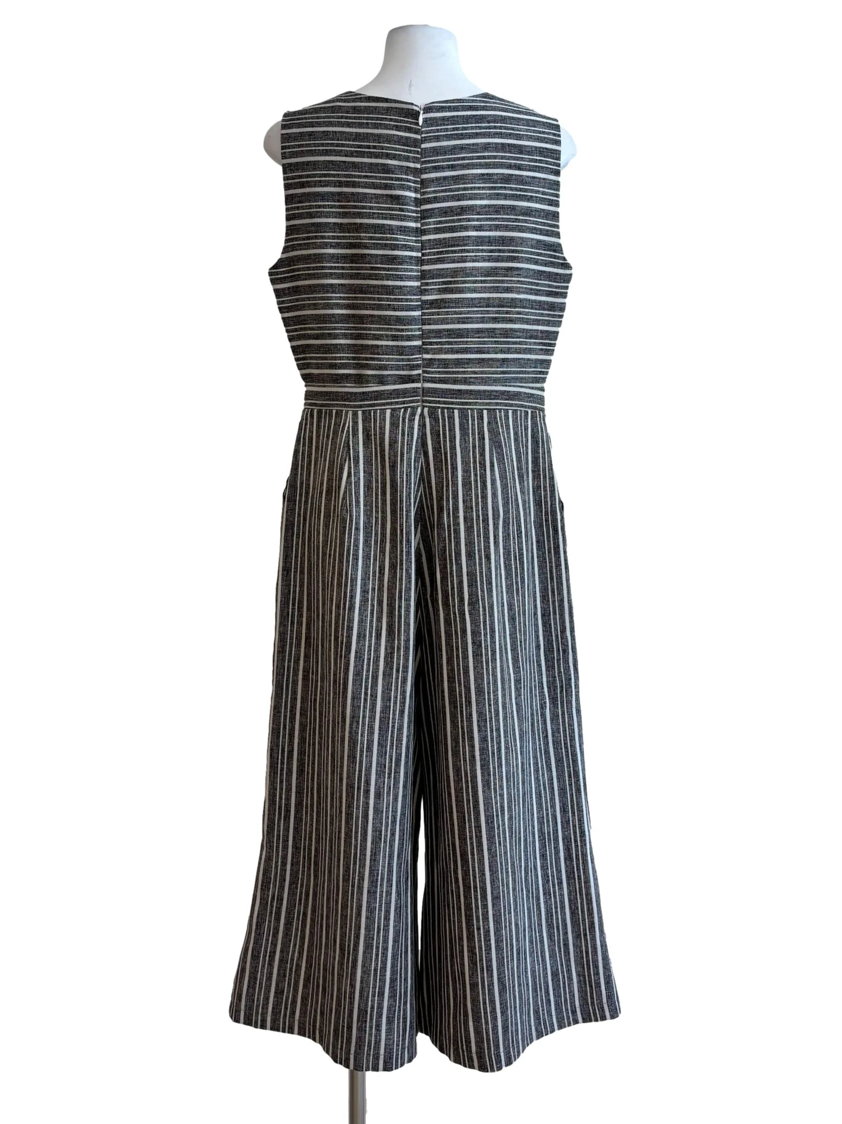 Nevada Grey Sleeveless Jumpsuit - Image 2