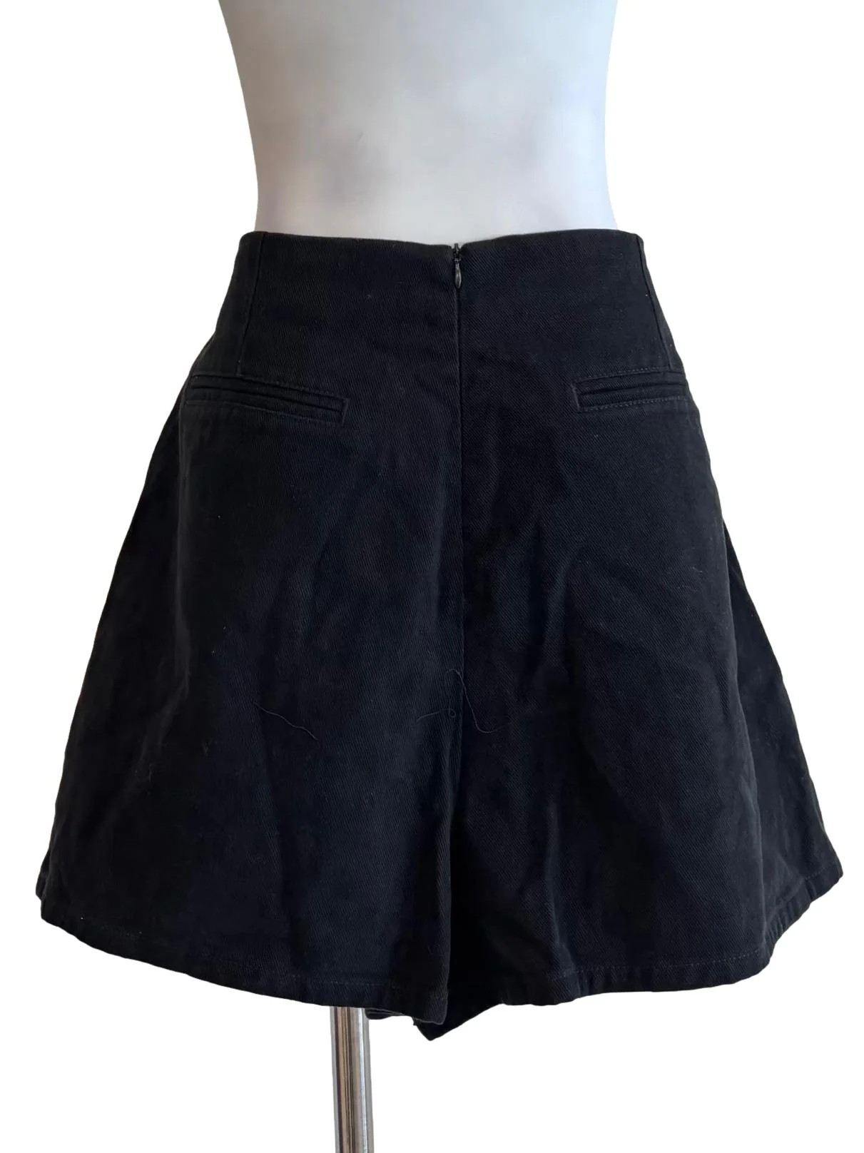Night Black Washed Skorts - Image 2