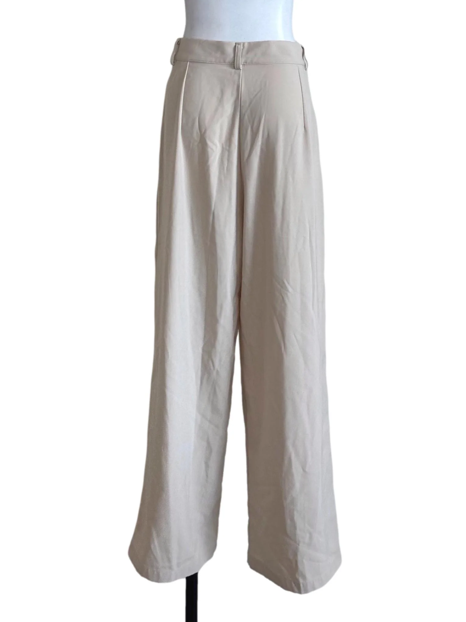 Oat Beige Straight Long Pants TEM - Image 2