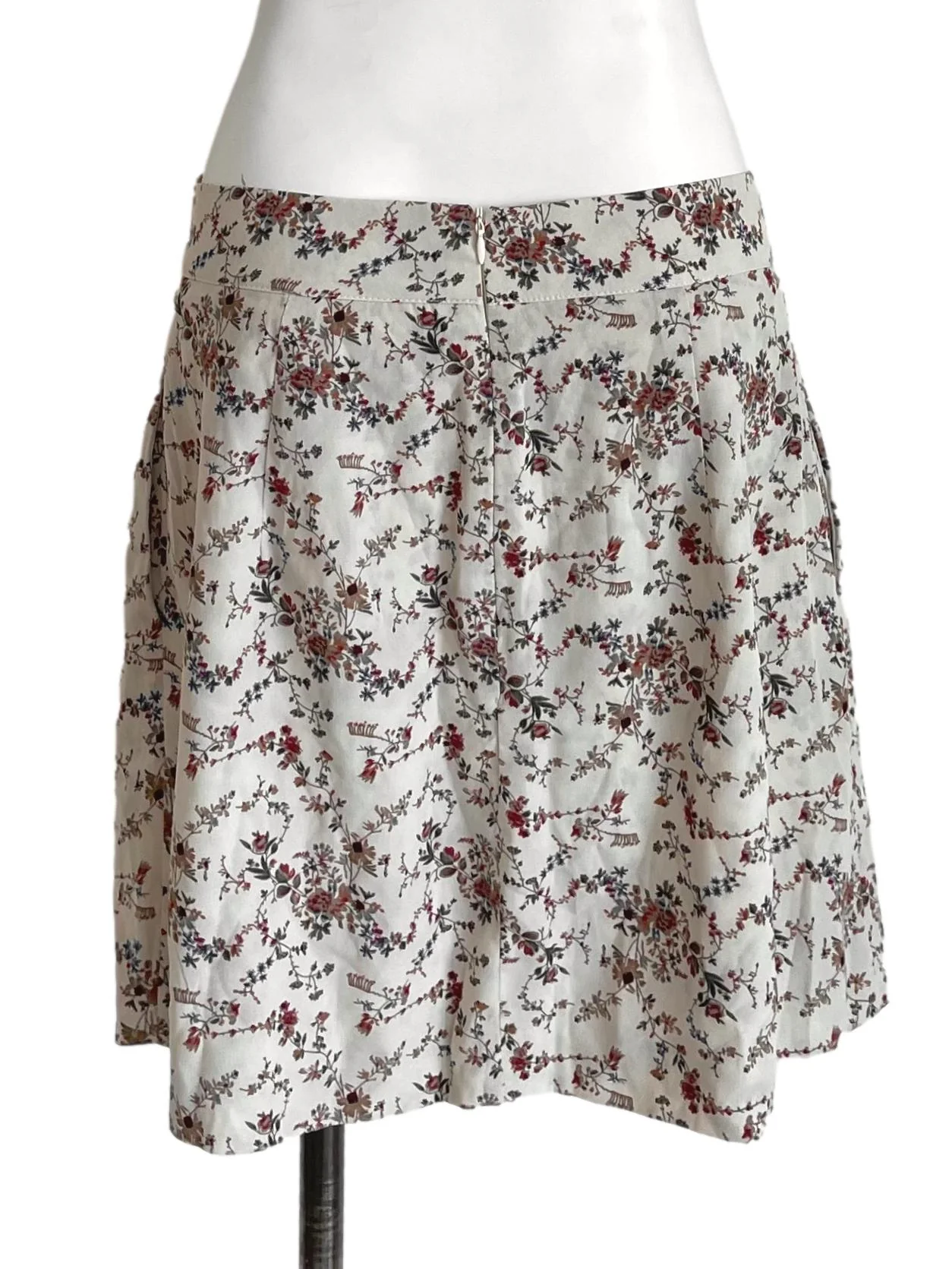 Oat Floral Mini Skirt - Image 2