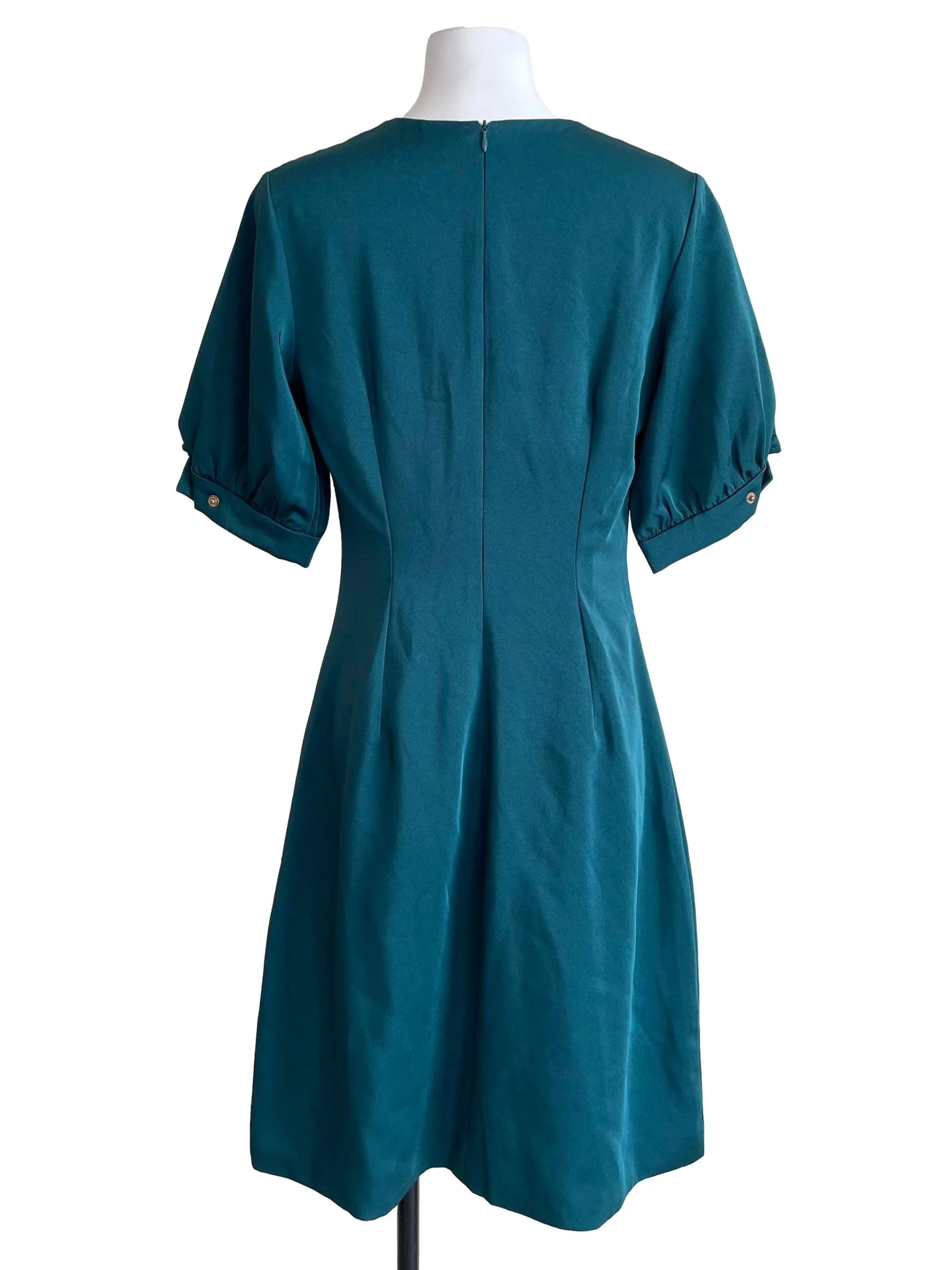 Ocean French Sleeves Button Dress - Image 2