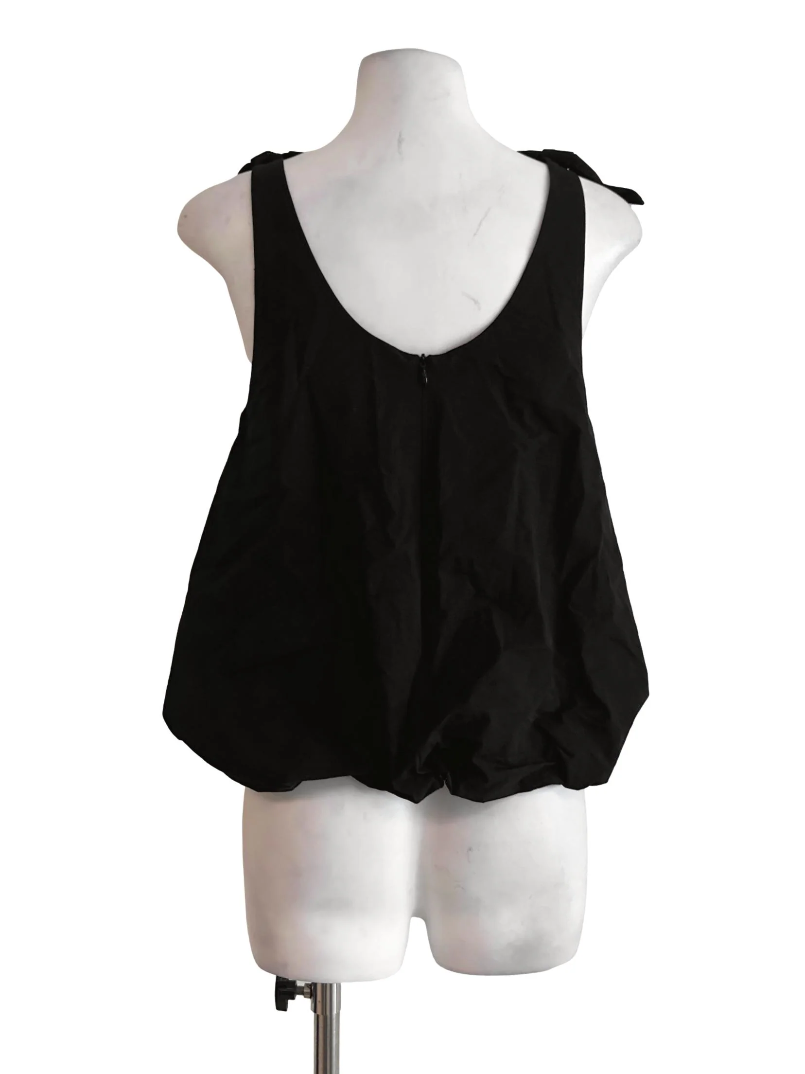 Off Black Balloon Top - Image 2