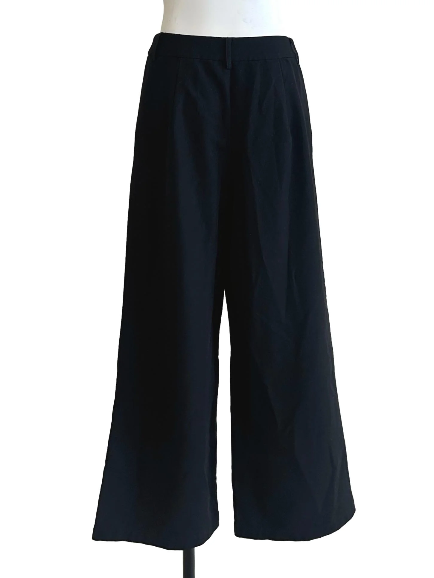 Off Black Straight Cut Pants TTR - Image 2