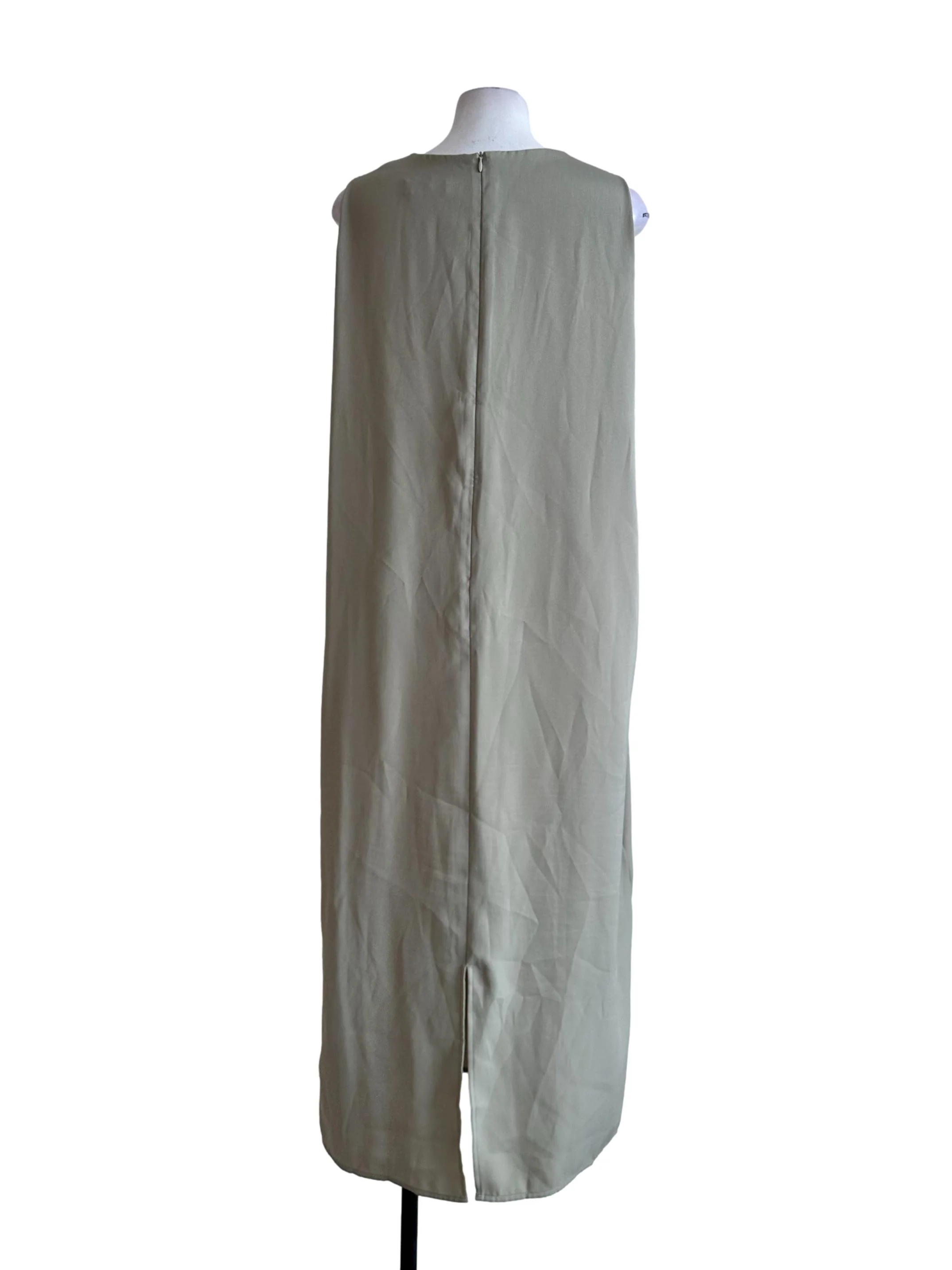 Olive Green Tunic Dress - Image 2