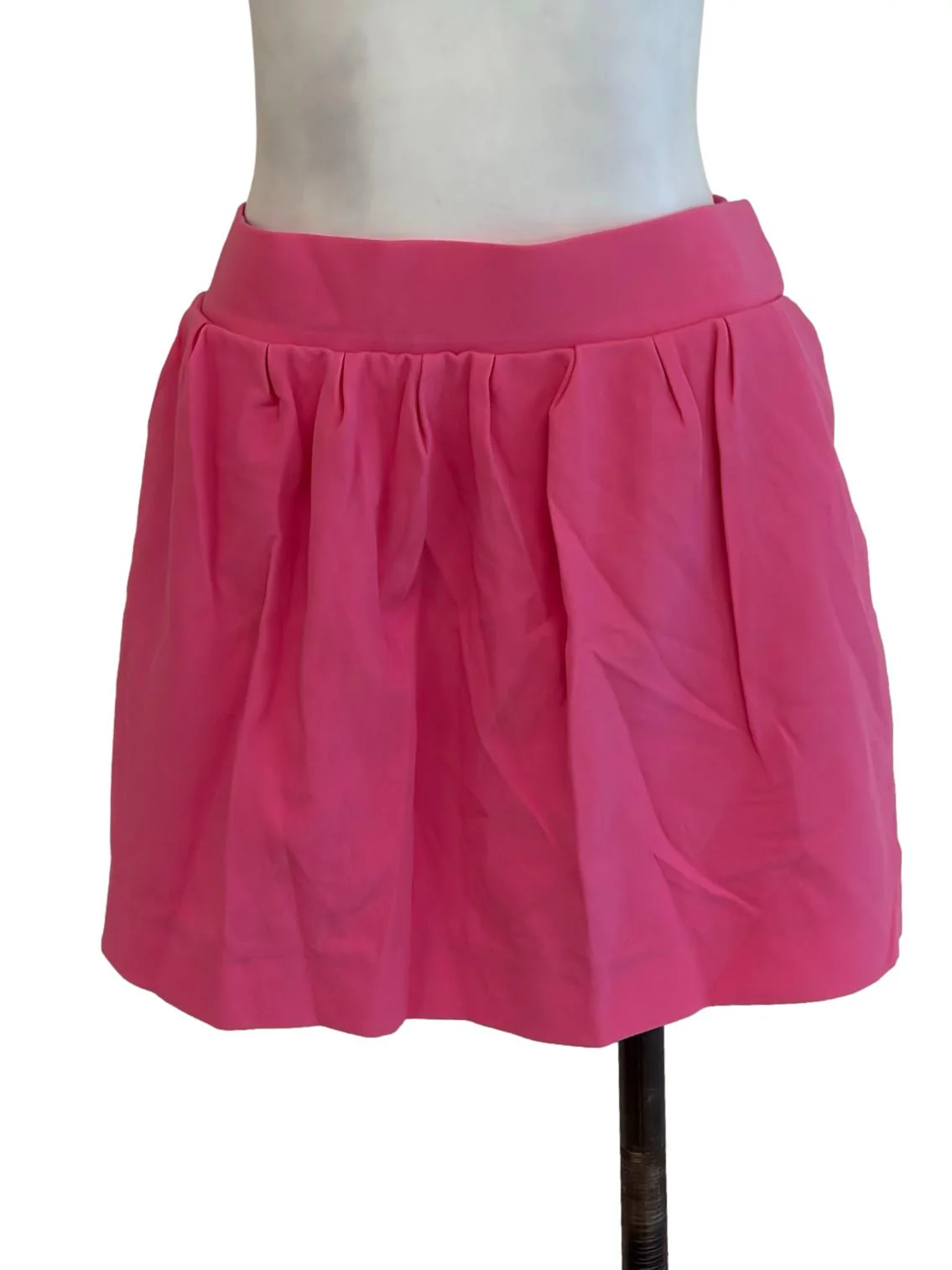 Omarosa Pink Jersey Mini Skirt