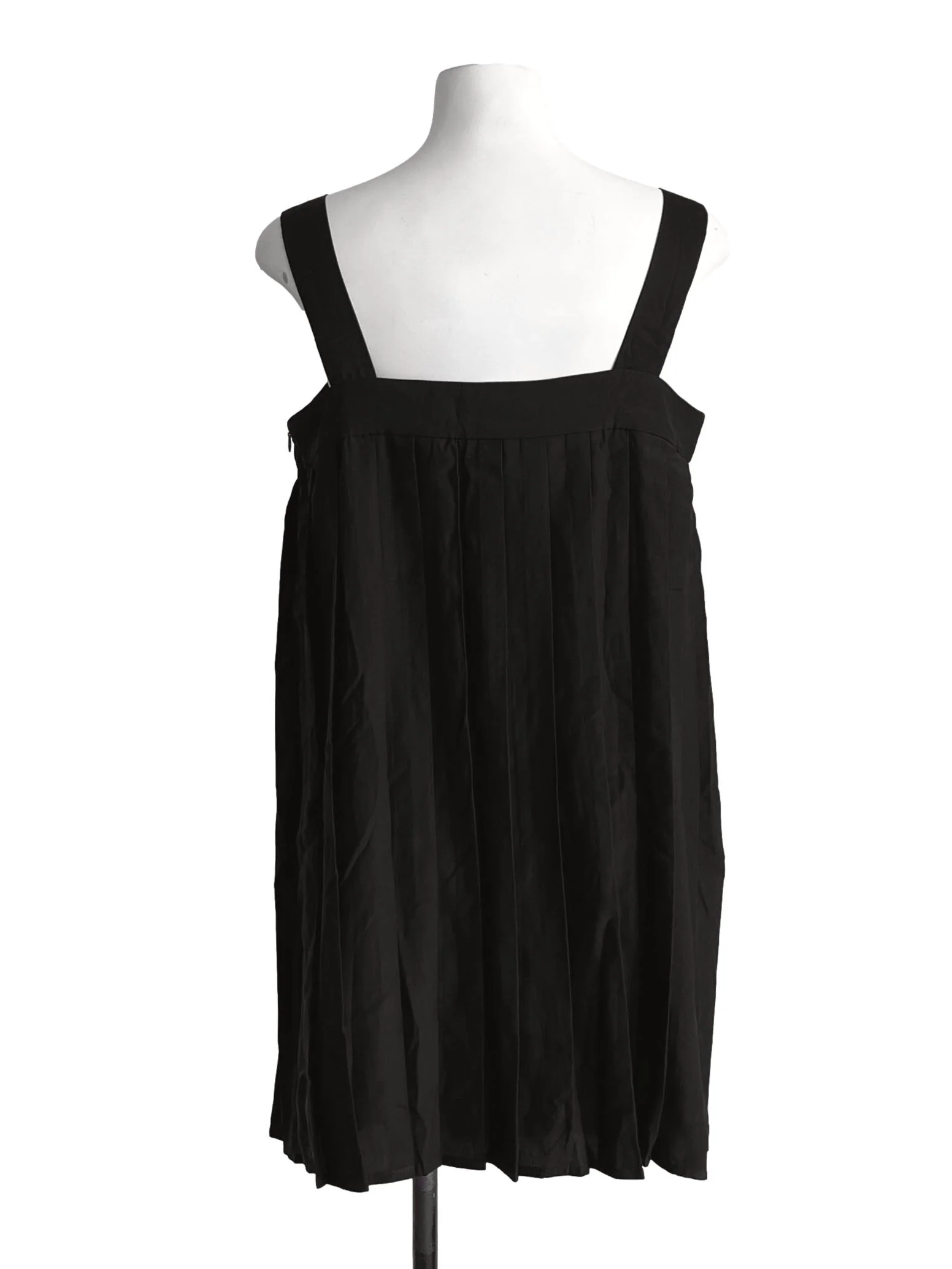 Onyx Black Apron Mini Dresses - Image 2