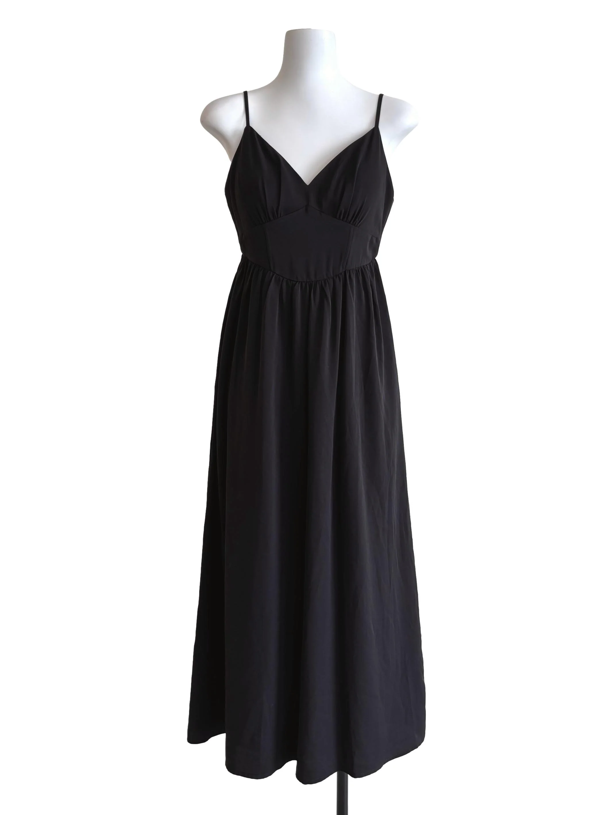 Onyx Black Camisole Dress