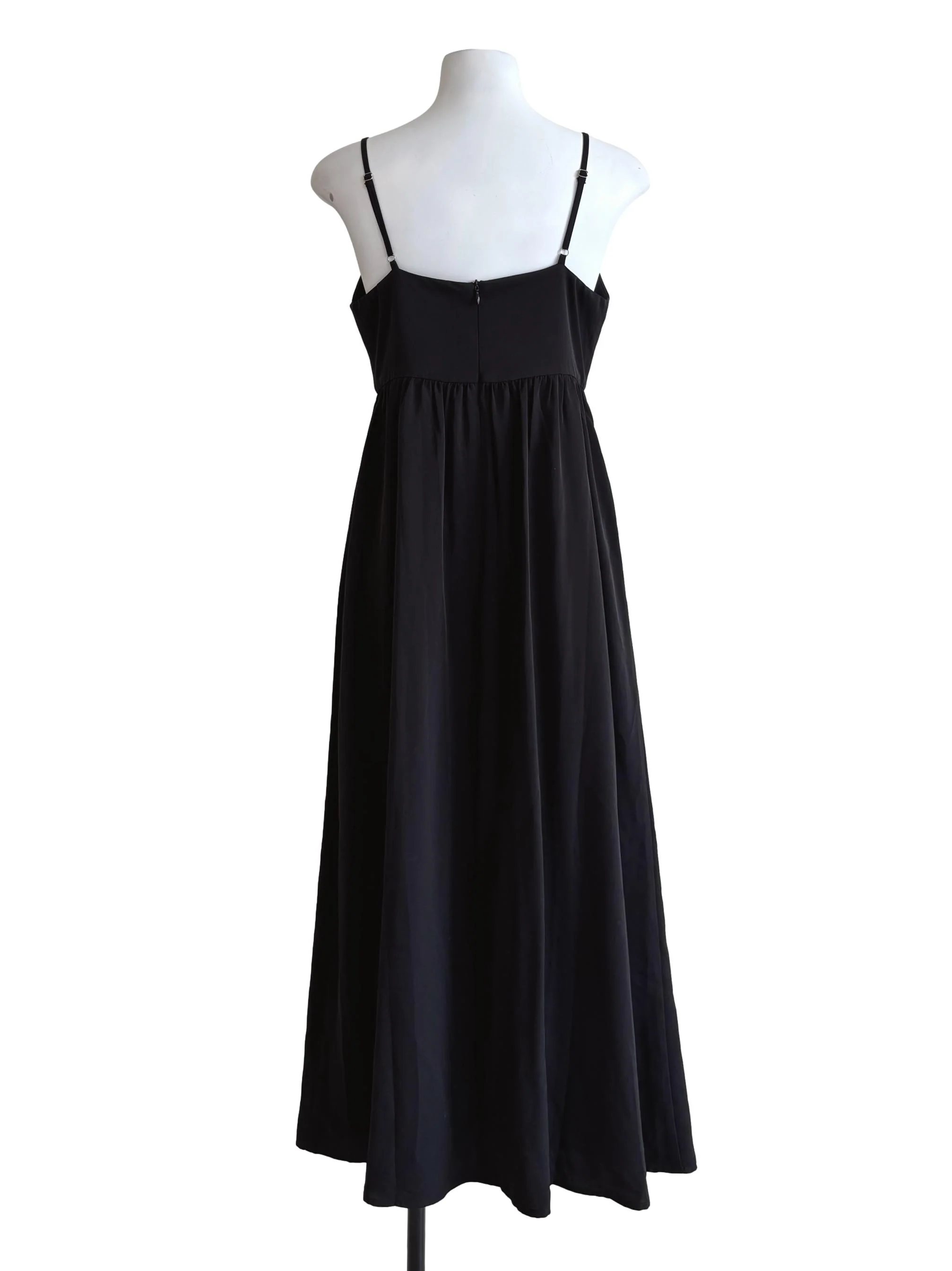 Onyx Black Camisole Dress - Image 2