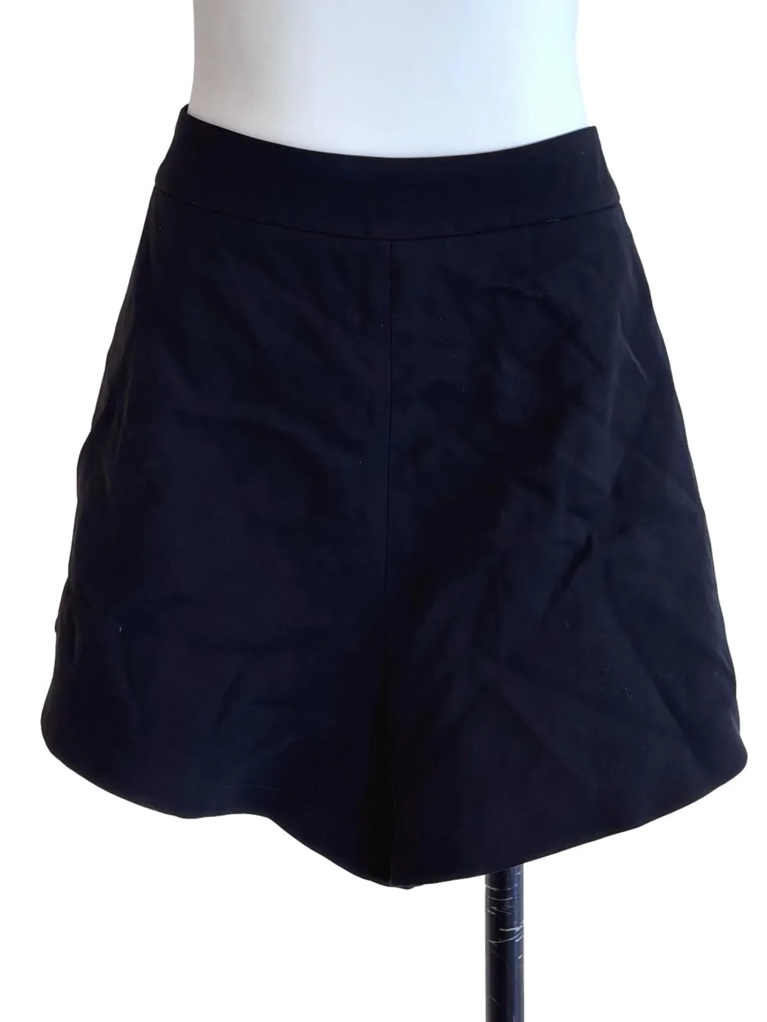 Onyx Black Casual Shorts