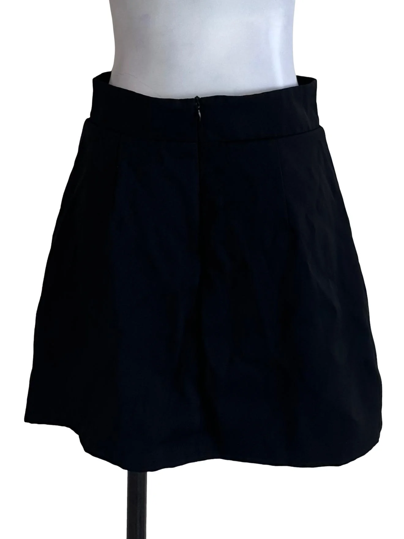Onyx Black High Waist Skorts - Image 2