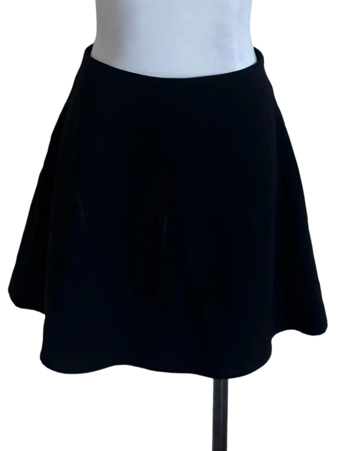 Onyx Black Mini Skorts