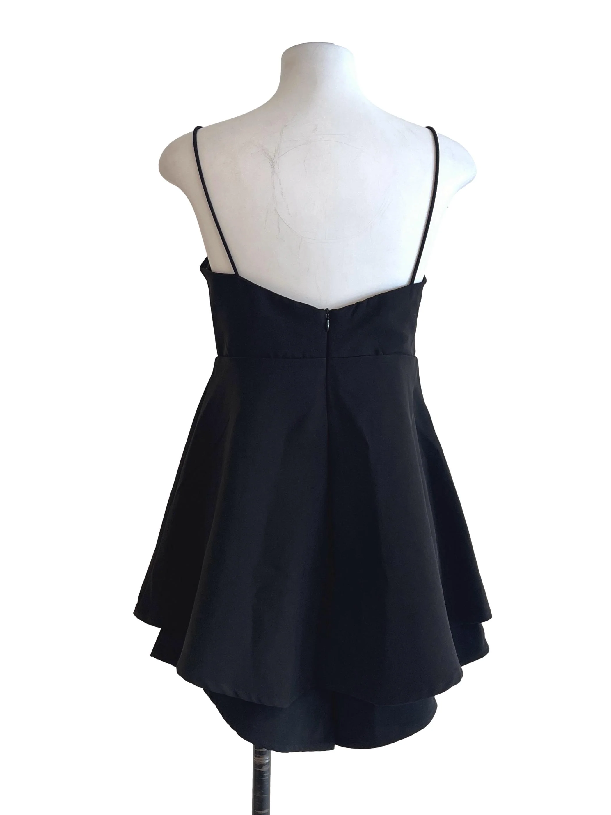 Onyx Black Square Romper - Image 2
