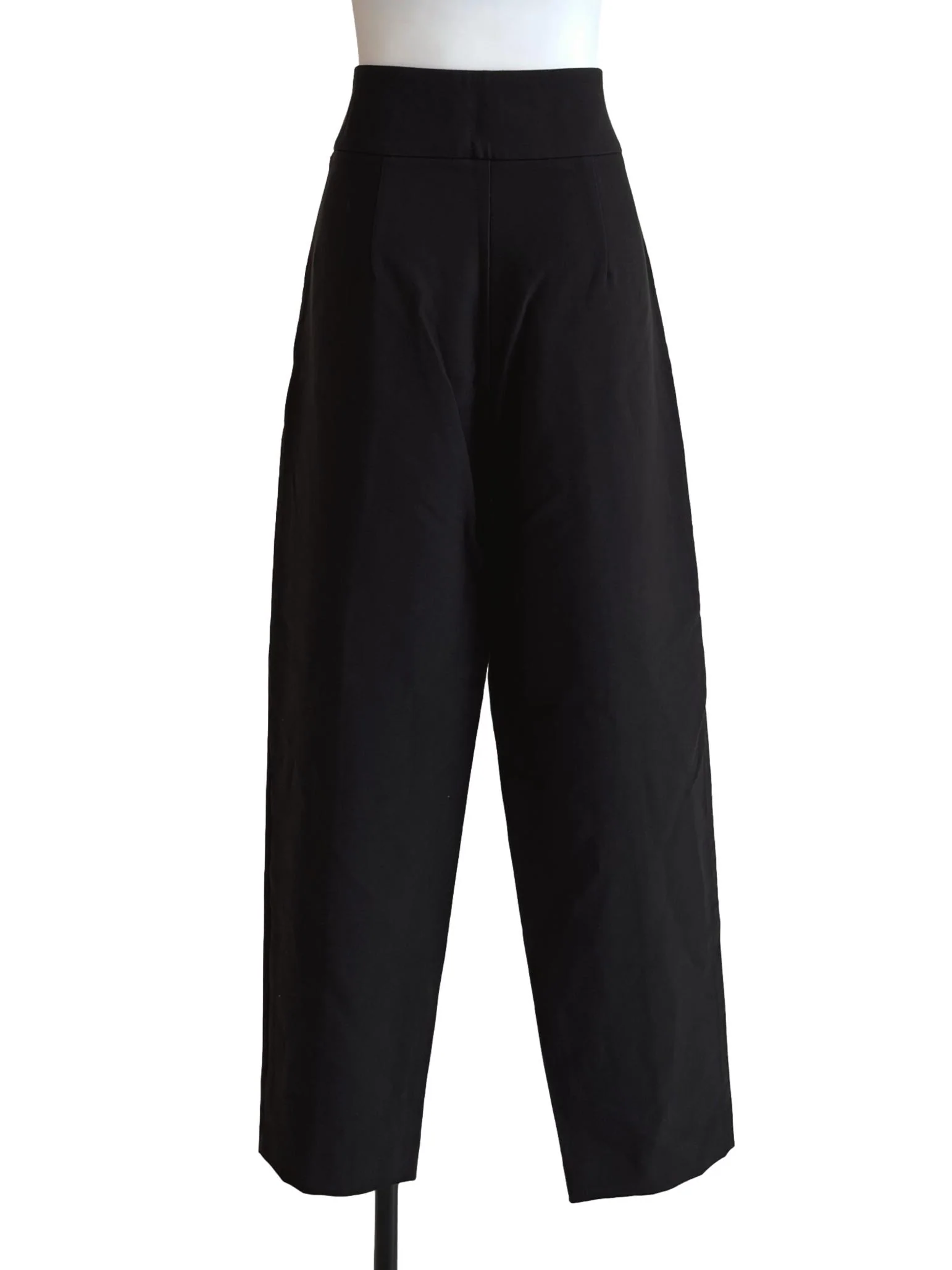Onyx Black Straight Pants - Image 2