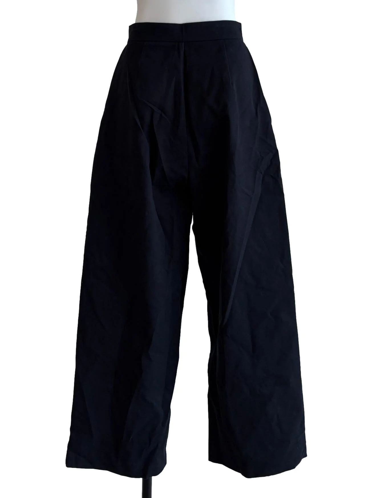 Onyx Black Wide Leg Pants - Image 2