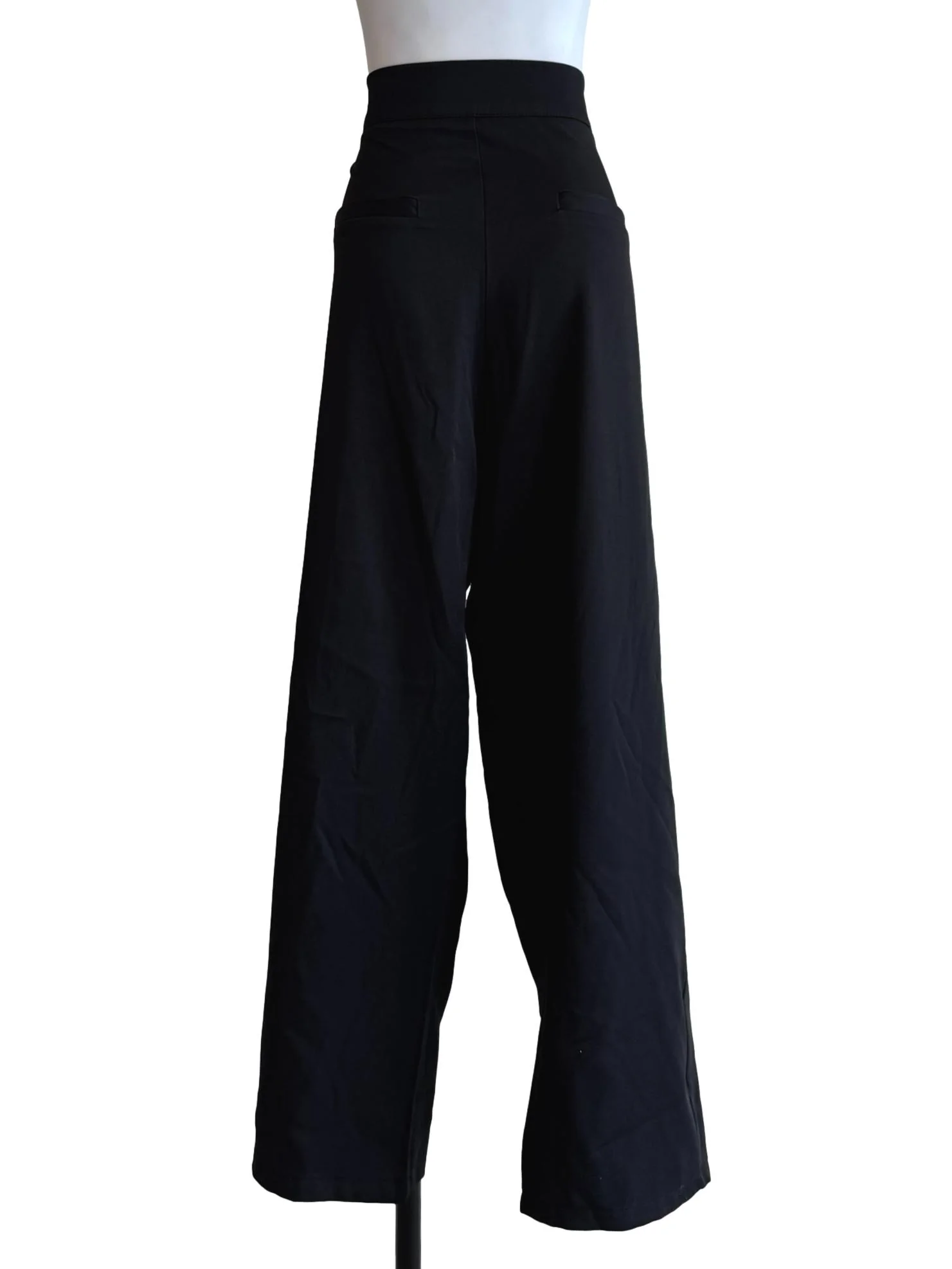 Onyx Black Straight Pants - Image 2