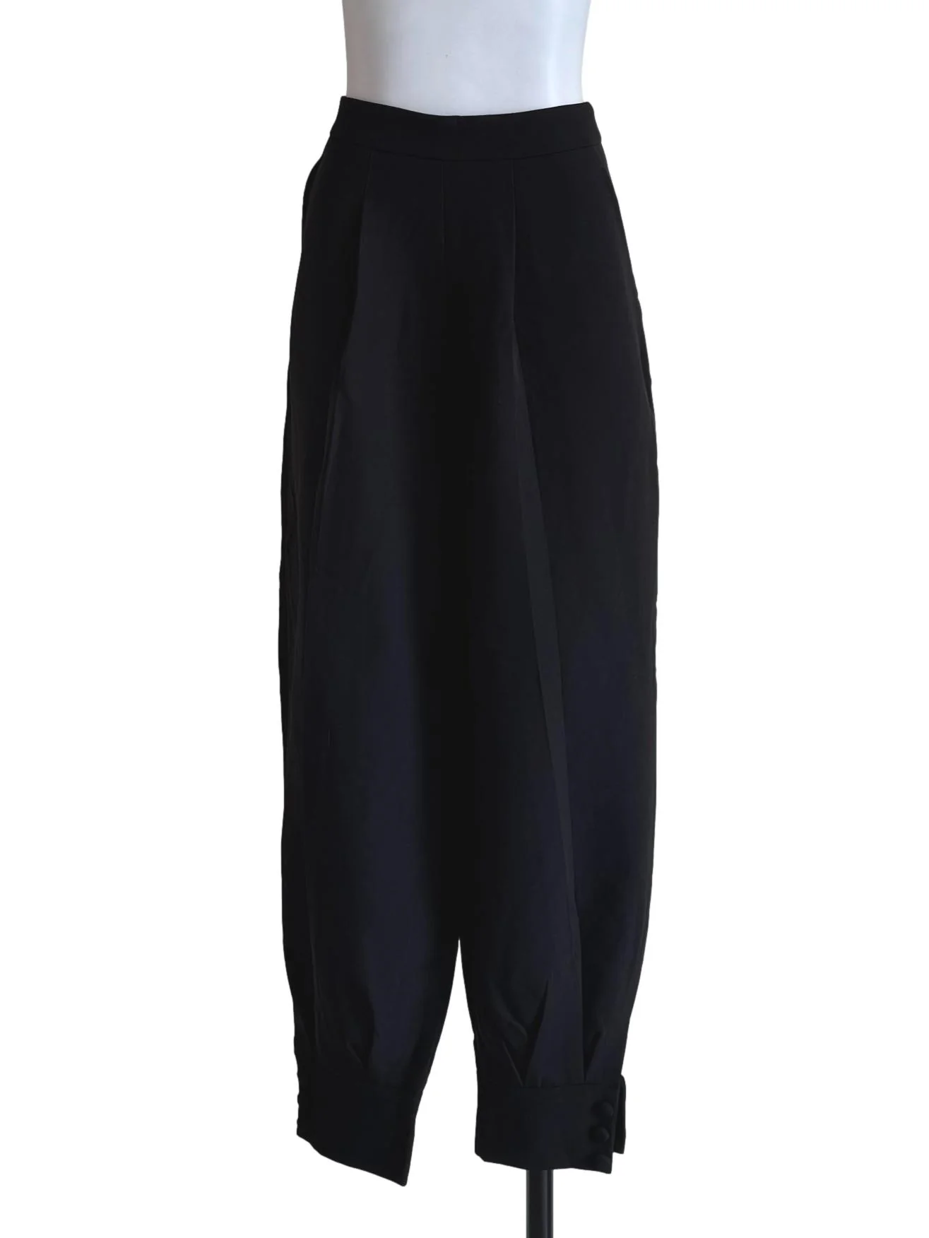 Panther Black Cuff Pants
