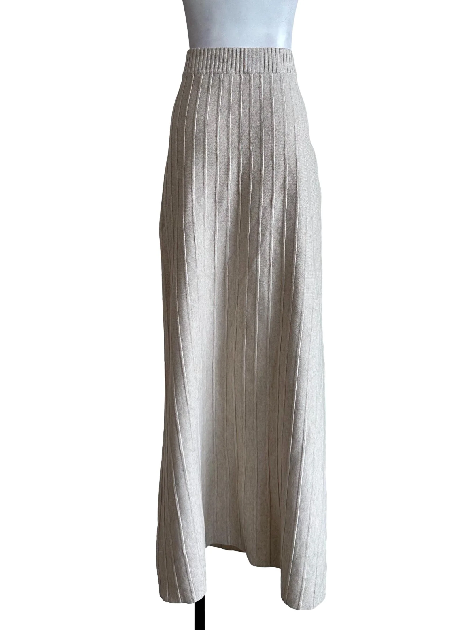Parmesan Beige Long Skirt - Image 2