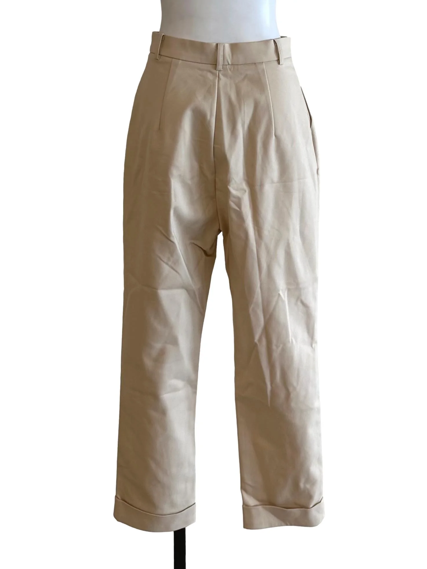 Parmesan Beige Straight Pants LB - Image 2