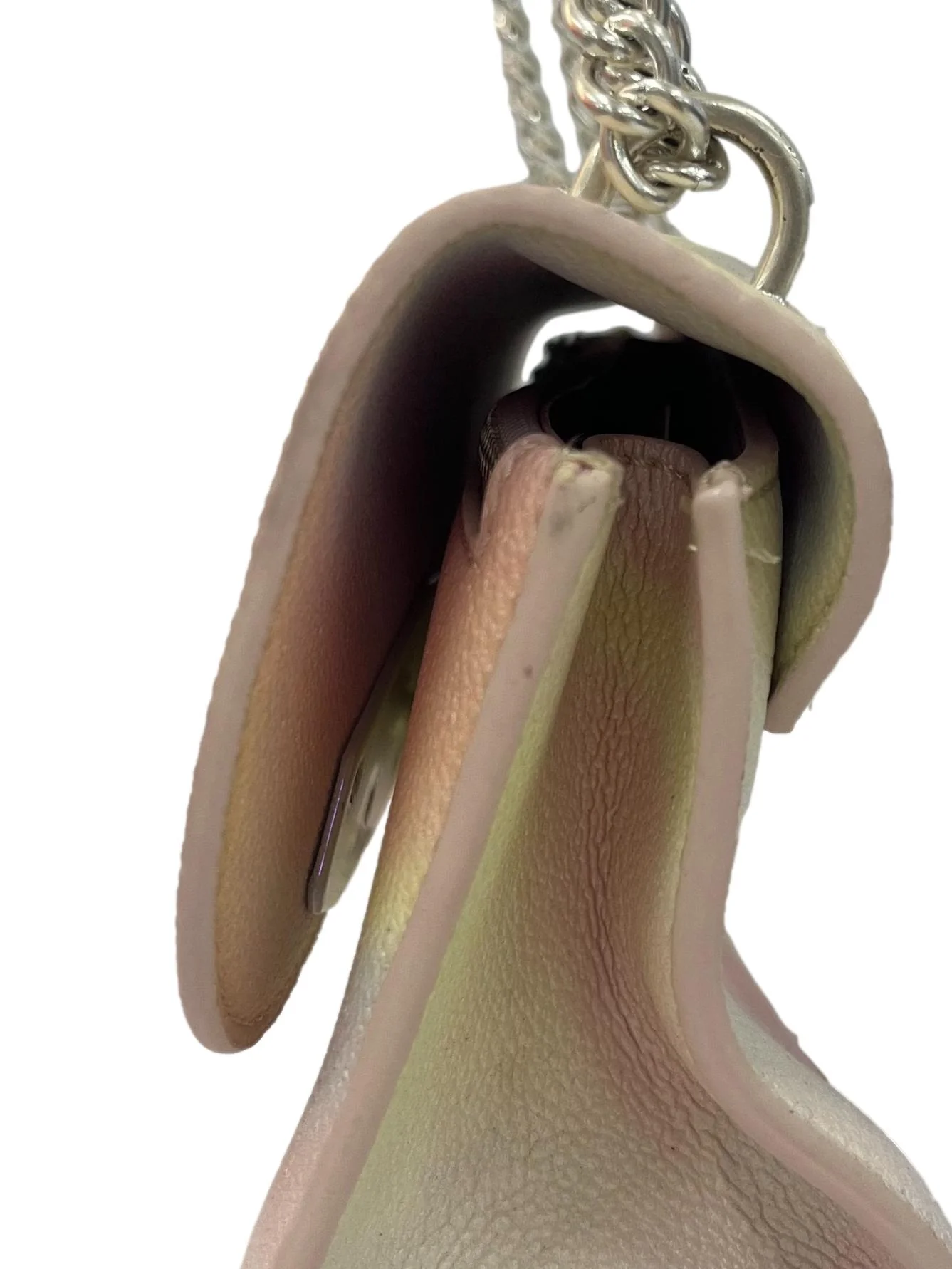 Pastel Gradient Small Shoulder Bag With Chain Straps - Image 5