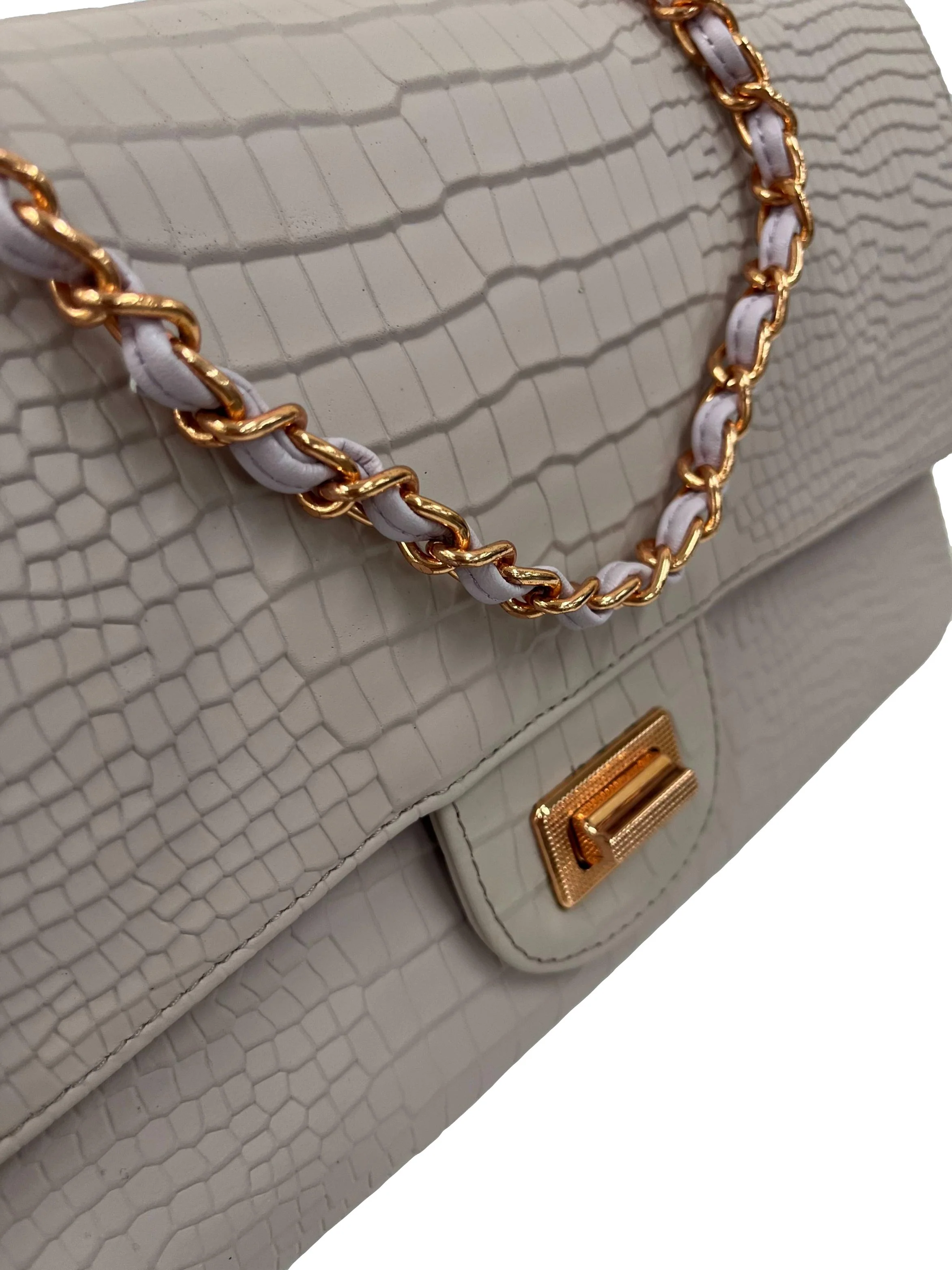 Pastel Purple Leather Aure Quinn Crossbody Bag CSN - Image 4