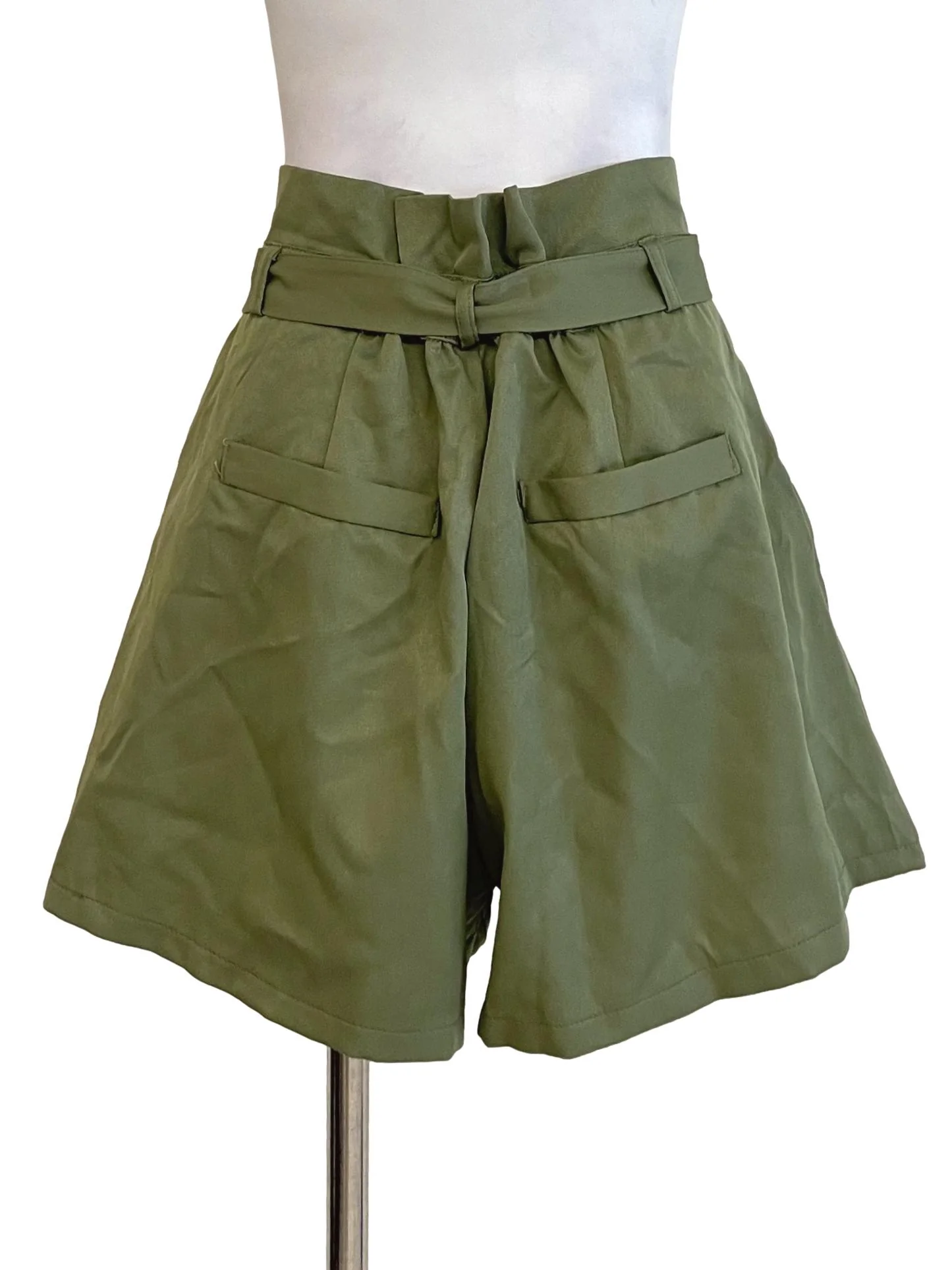 Pear Pleated A-Line Shorts - Image 2