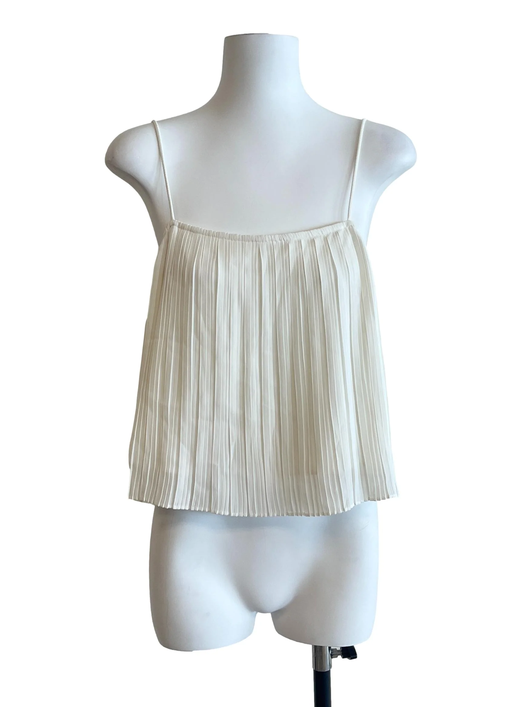 Pearl White Square Top