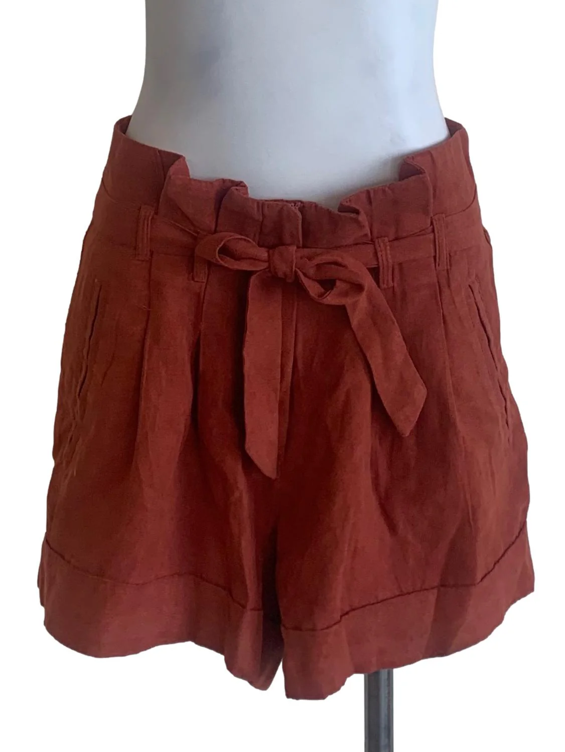 Penny Brown Loose Shorts