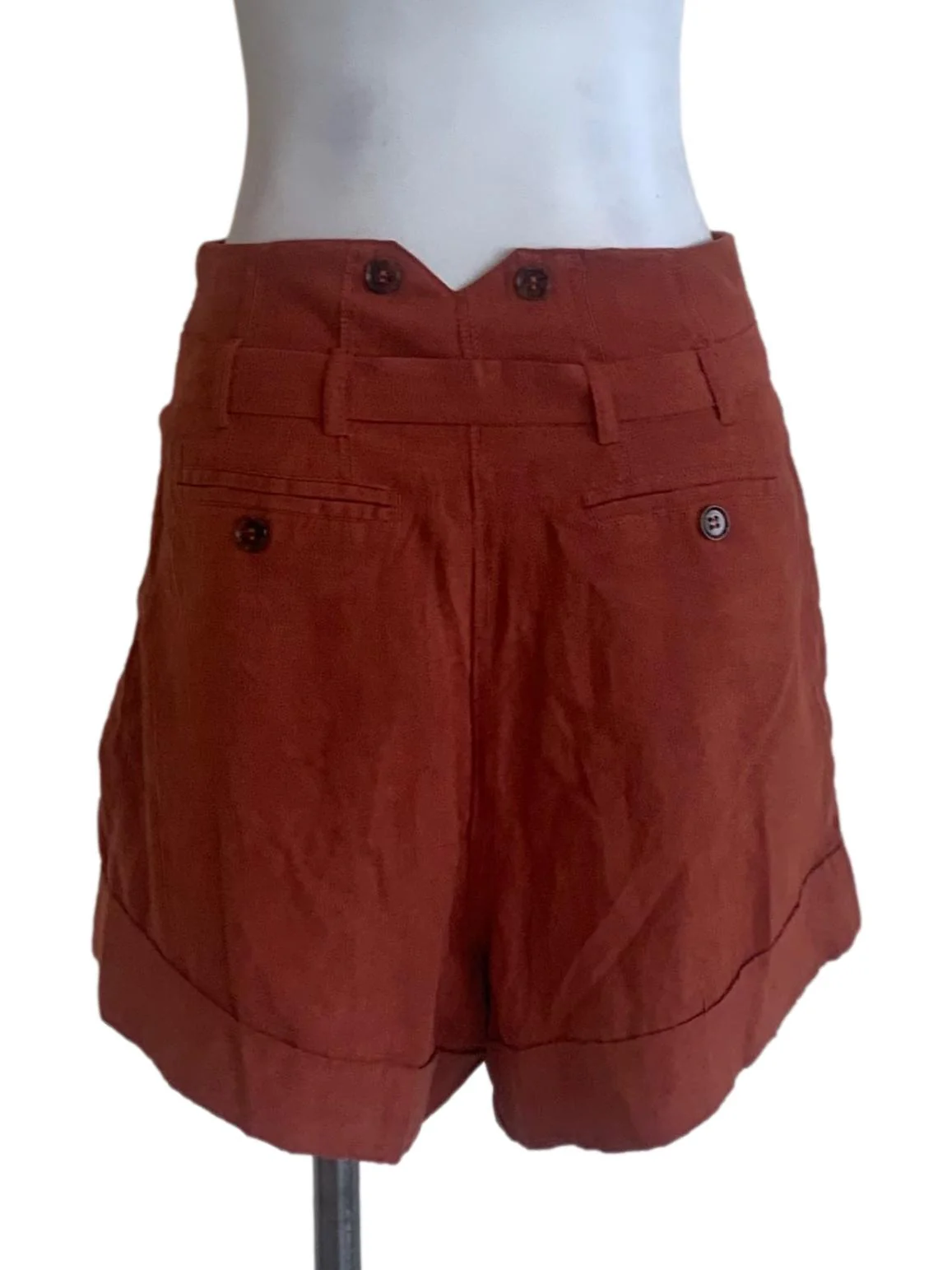 Penny Brown Loose Shorts - Image 2