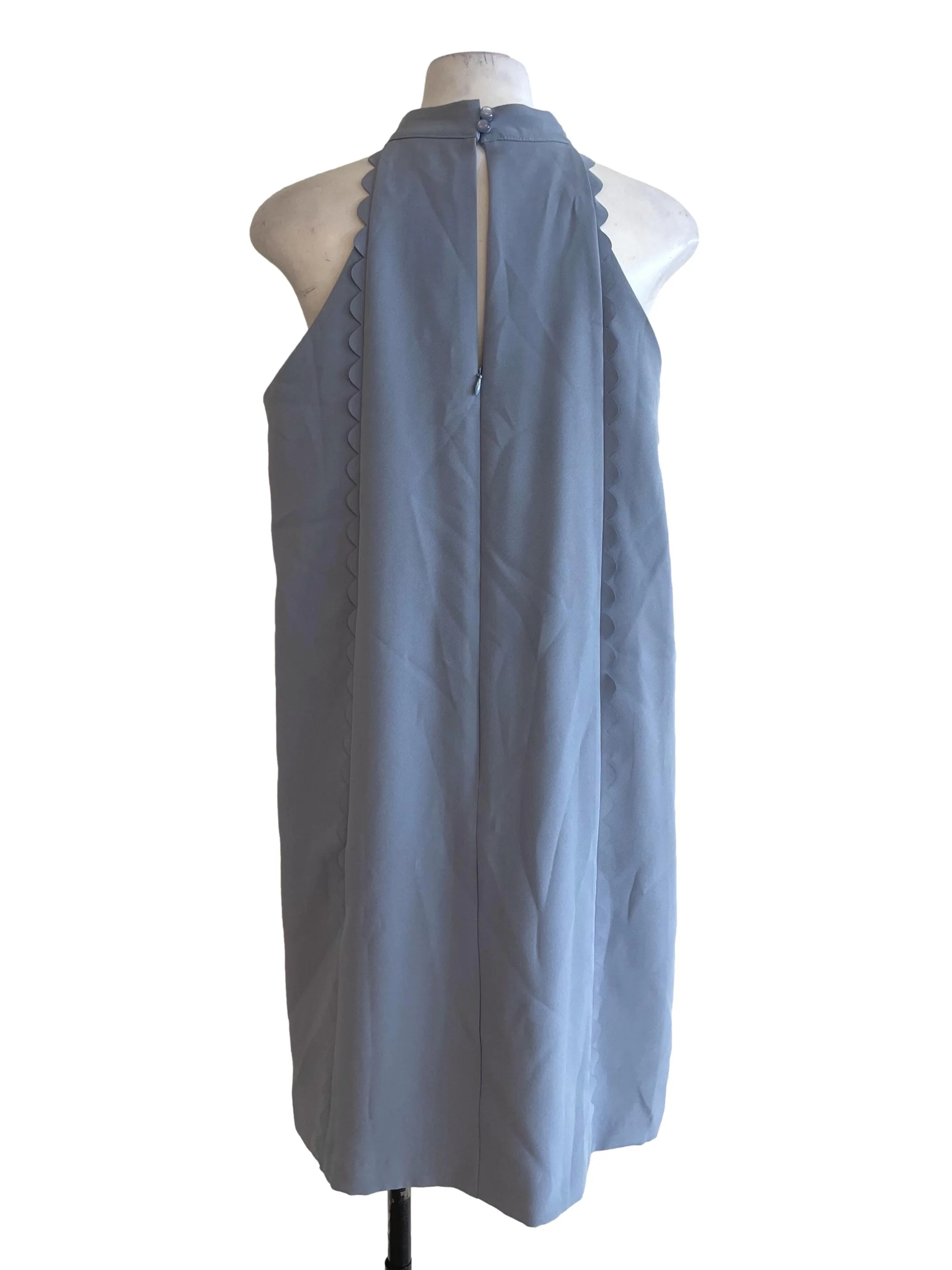 Periwinkle Round Neck Dress - Image 2