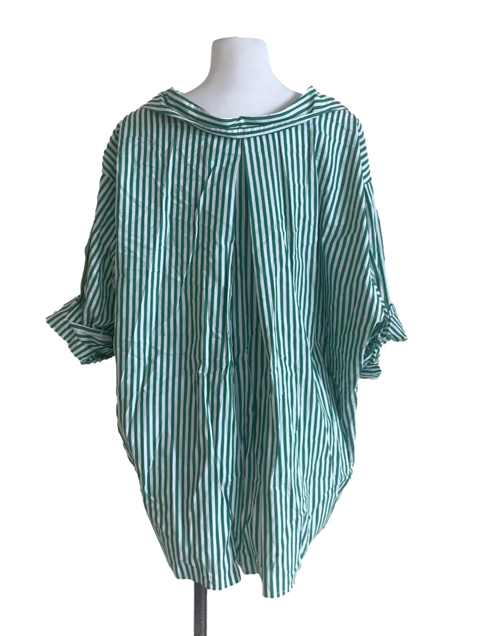 Pickle Green Bengal Stripe Top - Image 2