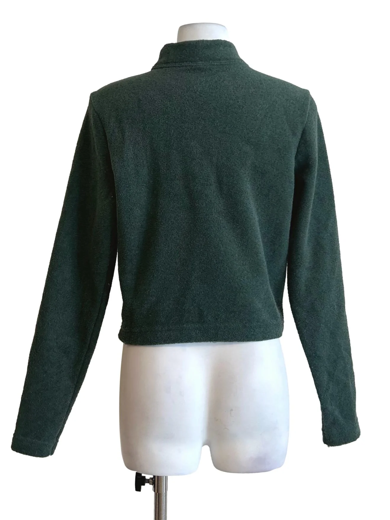 Pickle Green Collared Top - Image 2