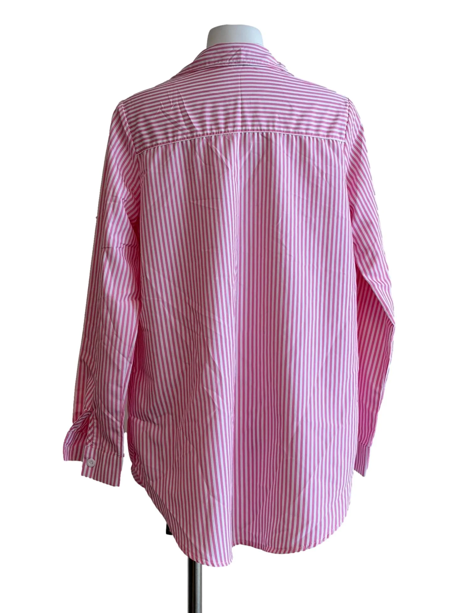 Pink Striped Button Shirt - Image 2