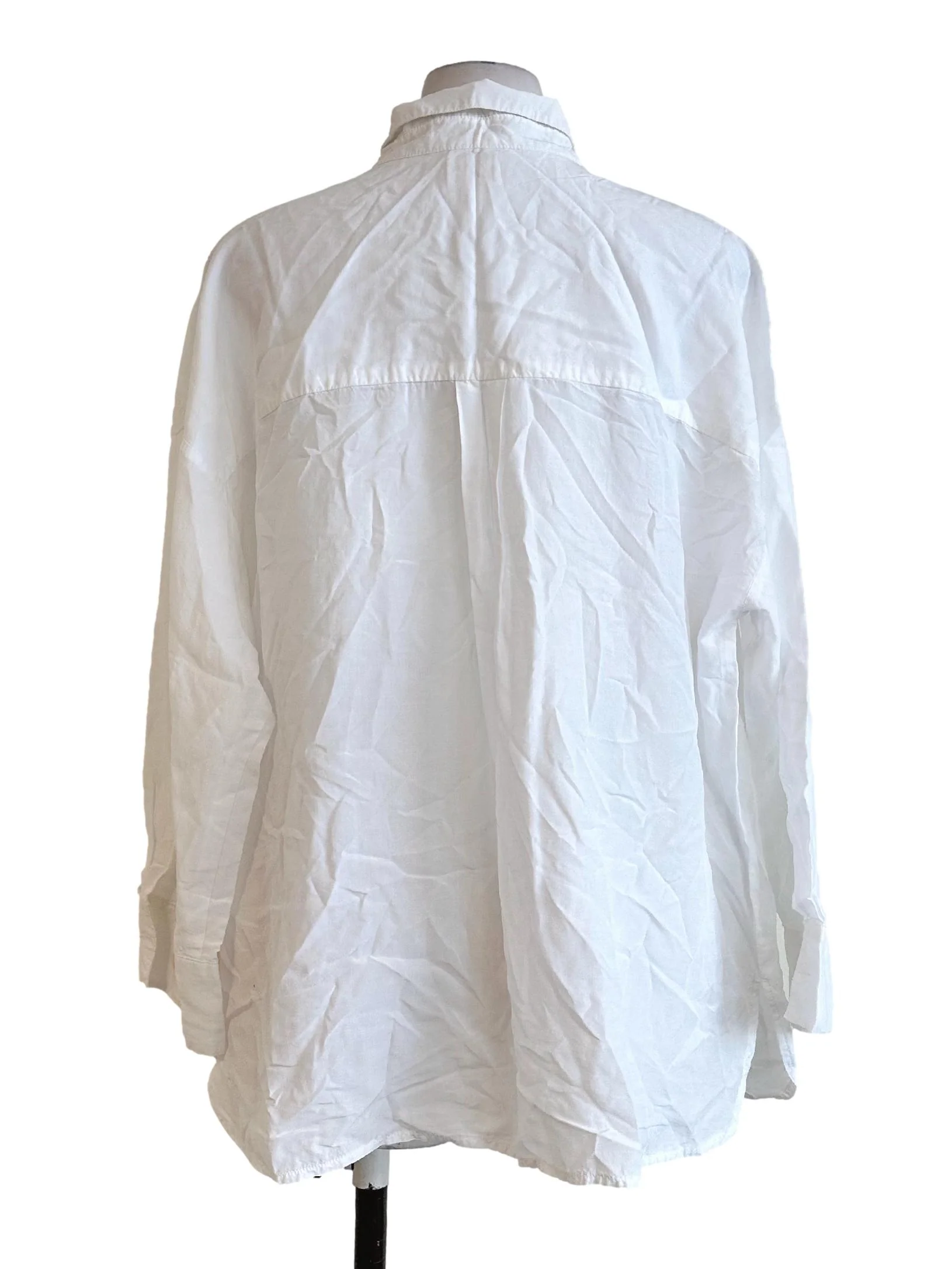 Porcelain White Collar Blouse TCL - Image 2