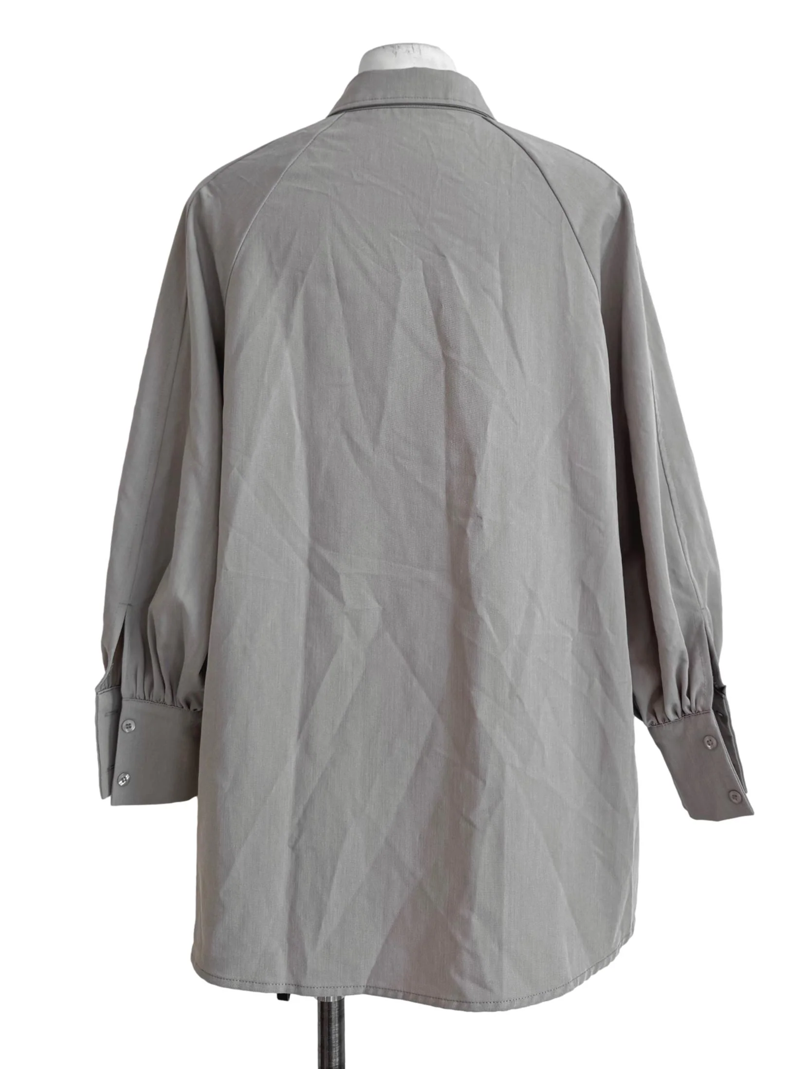 Potato Brown Long Sleeve Blouse - Image 2