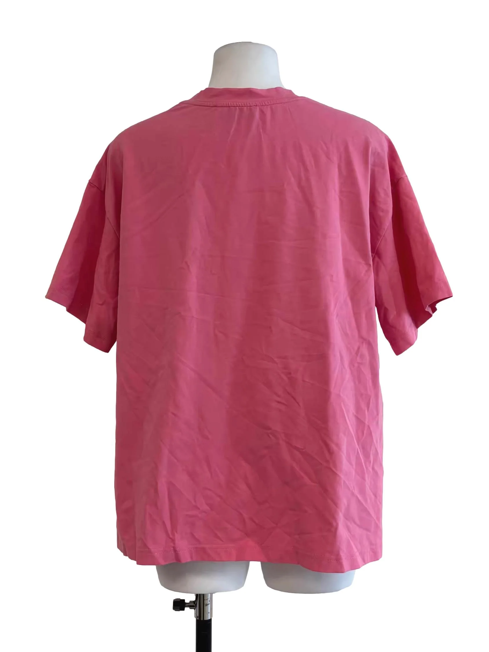 Punch Pink Oversized T-Shirt - Image 2