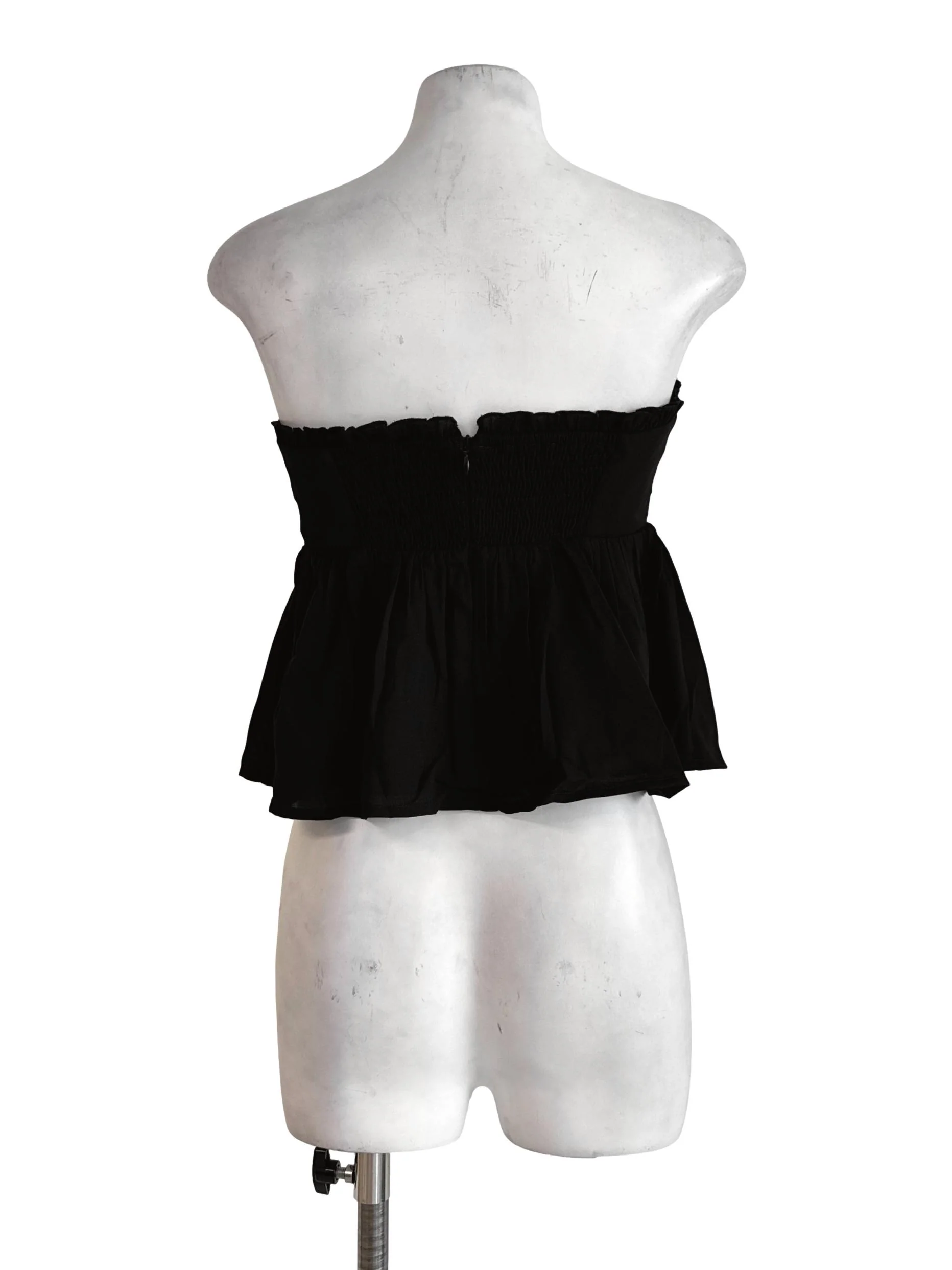 Raven Ribbon Padded Tube Top - Image 2