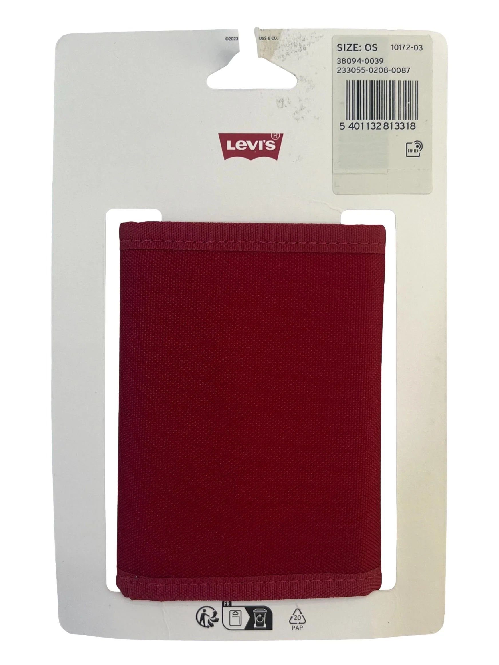 Red Bifold Wallet - Image 4