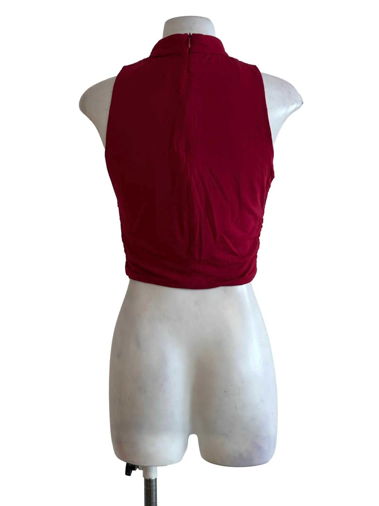 Blood Red Cheongsam Top - Image 2